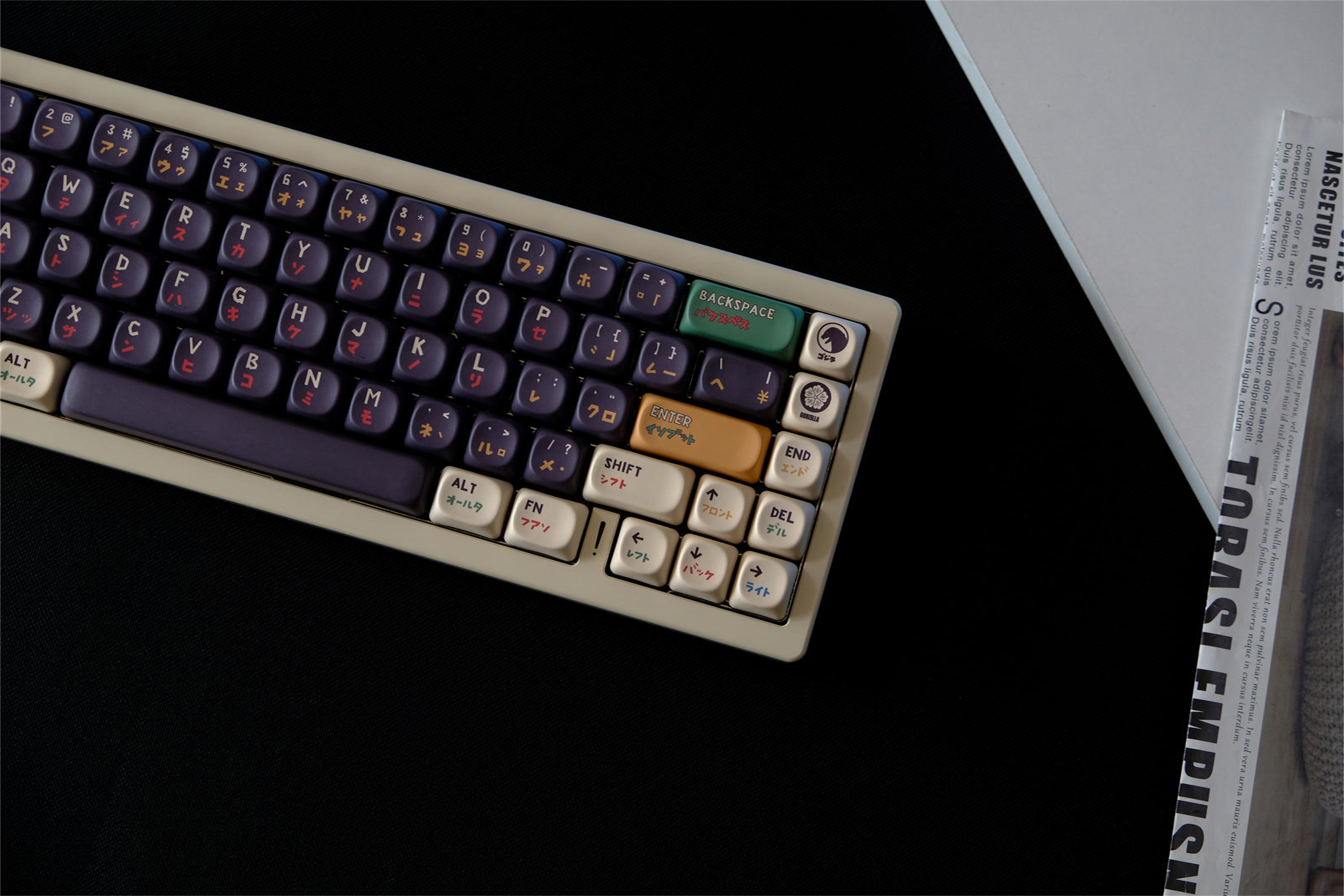 Kaiju PBT Keycaps - Diykeycap