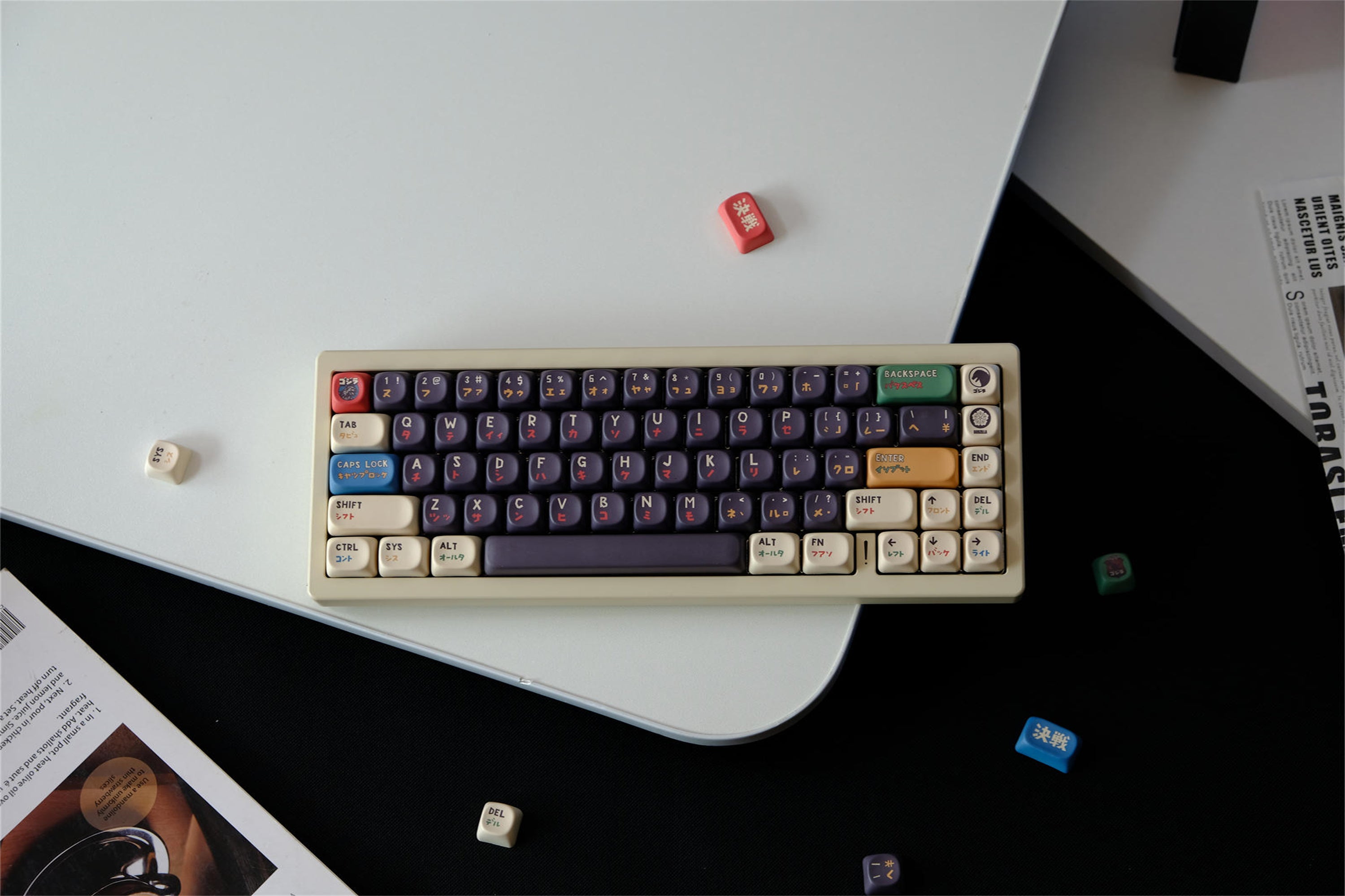 Kaiju PBT Keycaps - Diykeycap