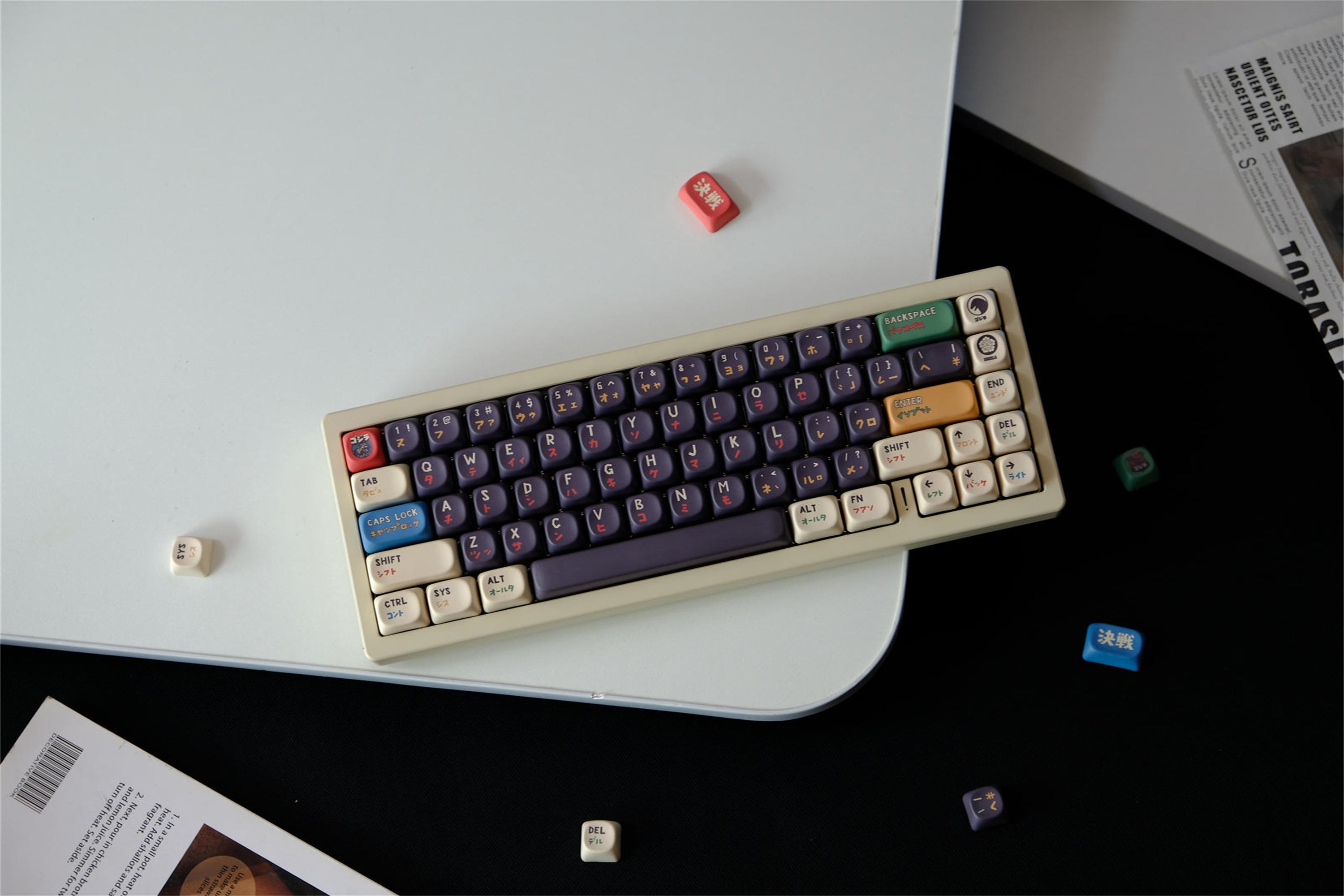 Kaiju PBT Keycaps - Diykeycap