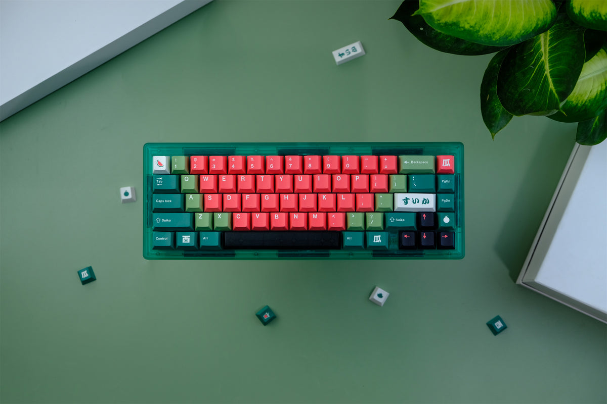 Summer Watermelon Keycaps - Diykeycap