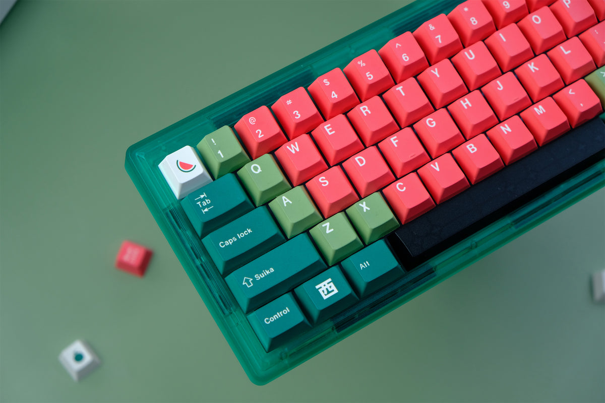 Summer Watermelon Keycaps - Diykeycap