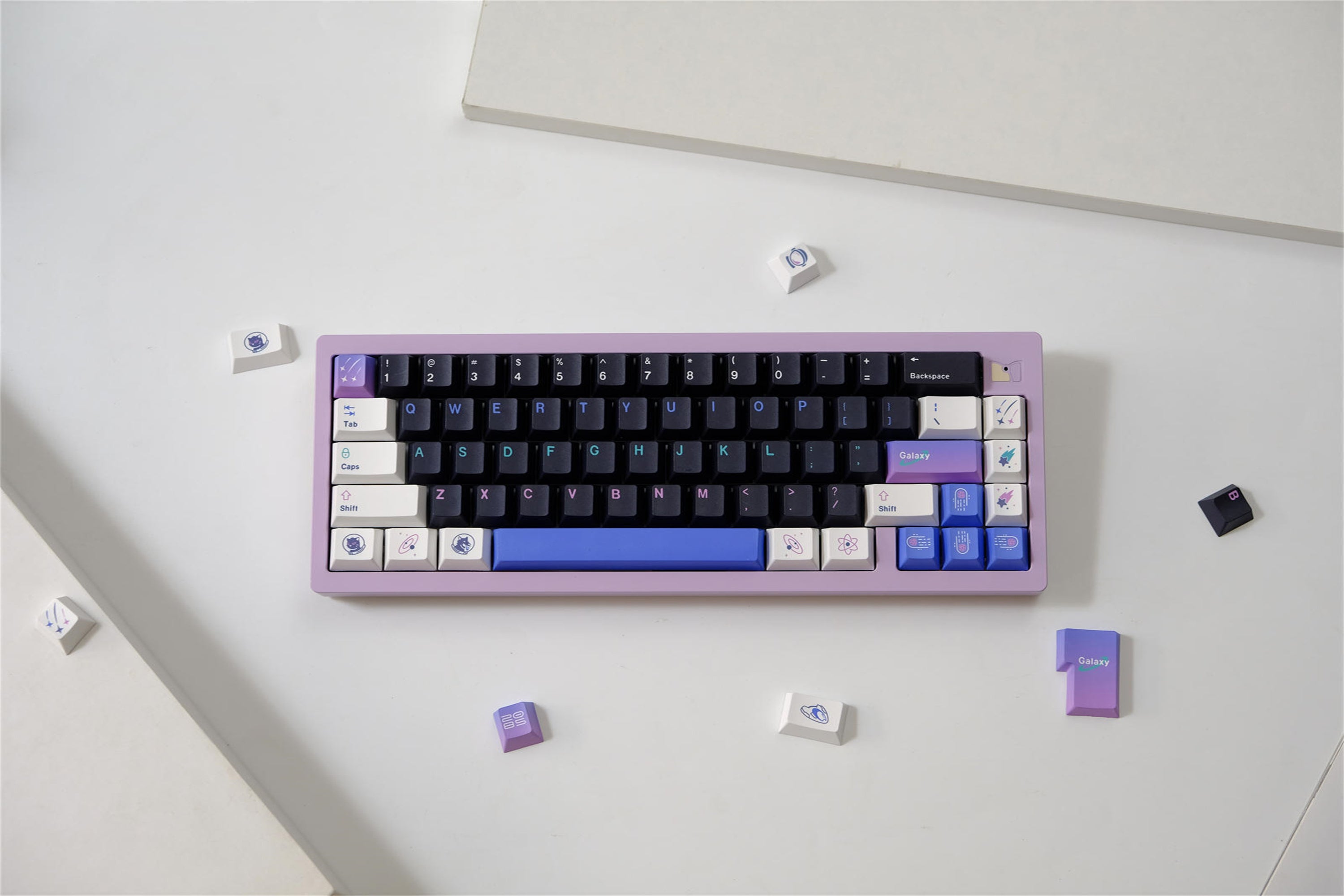 Galaxy Keycaps - Diykeycap