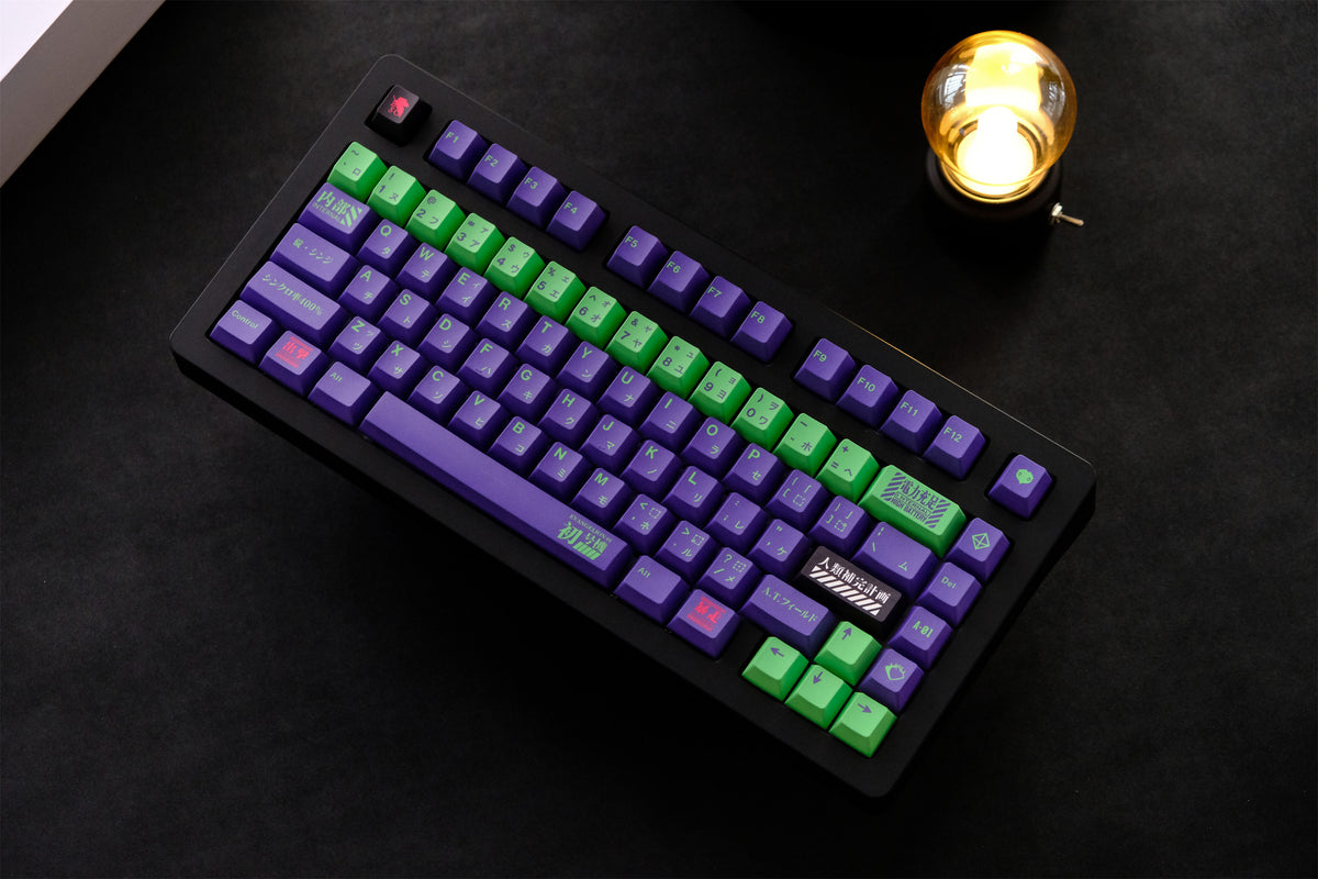 Mecha-01 EVA Unit-01 Keycaps - Diykeycap