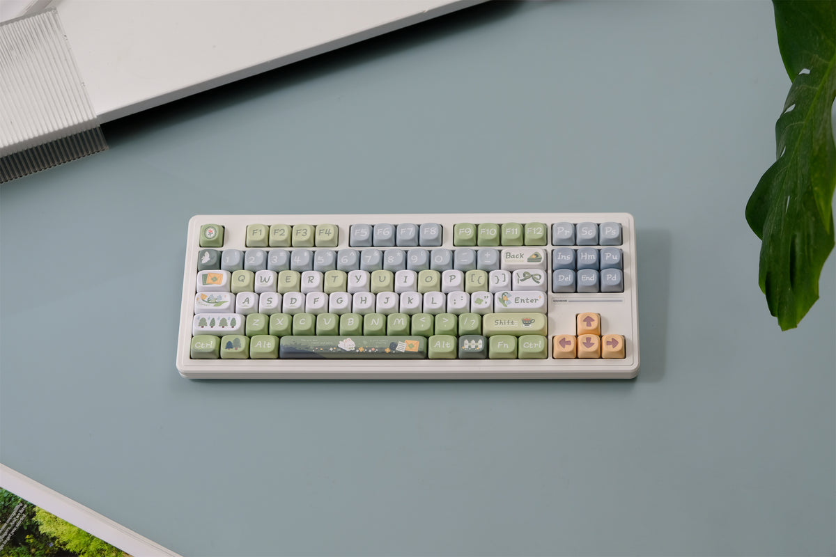 Forest Camping Keycaps - Diykeycap