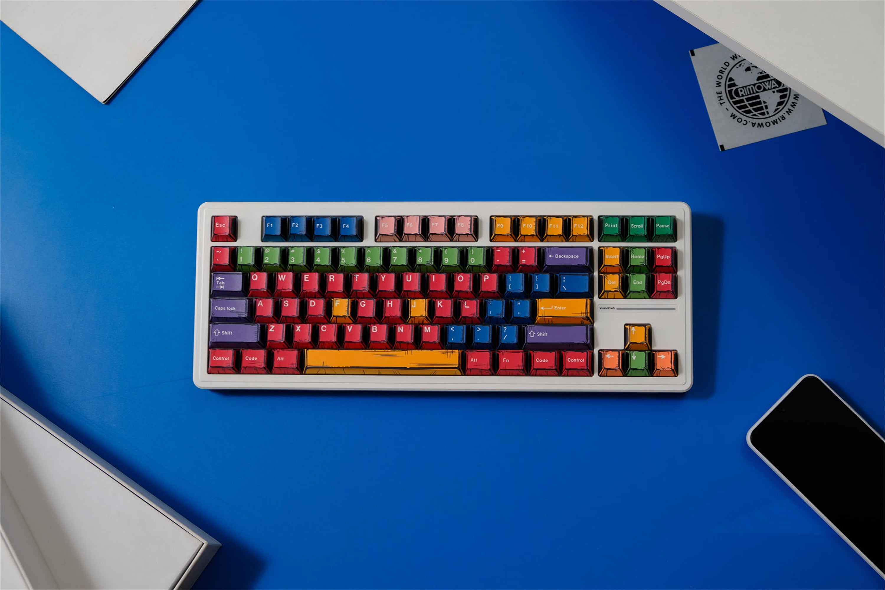 Comic book crafts Keycaps - Diykeycap