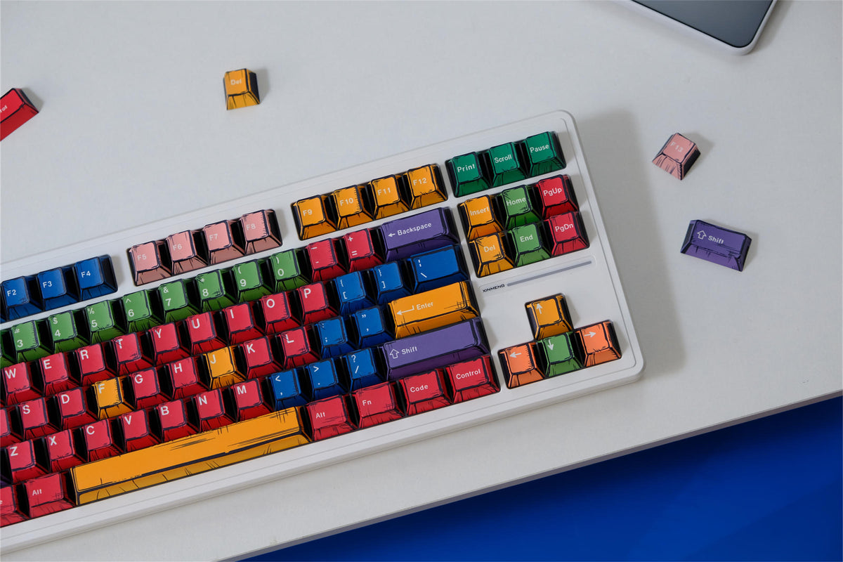 Comic book crafts Keycaps - Diykeycap