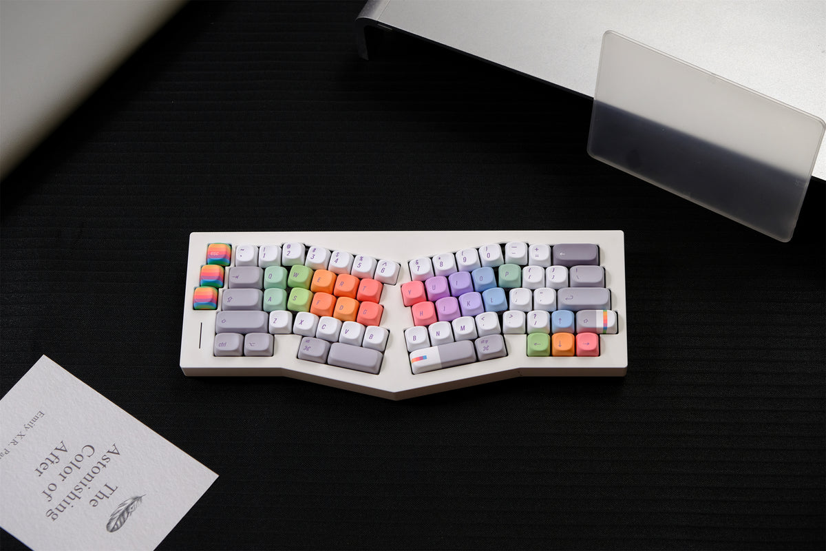 Rainbow Programmer Keycaps - Diykeycap