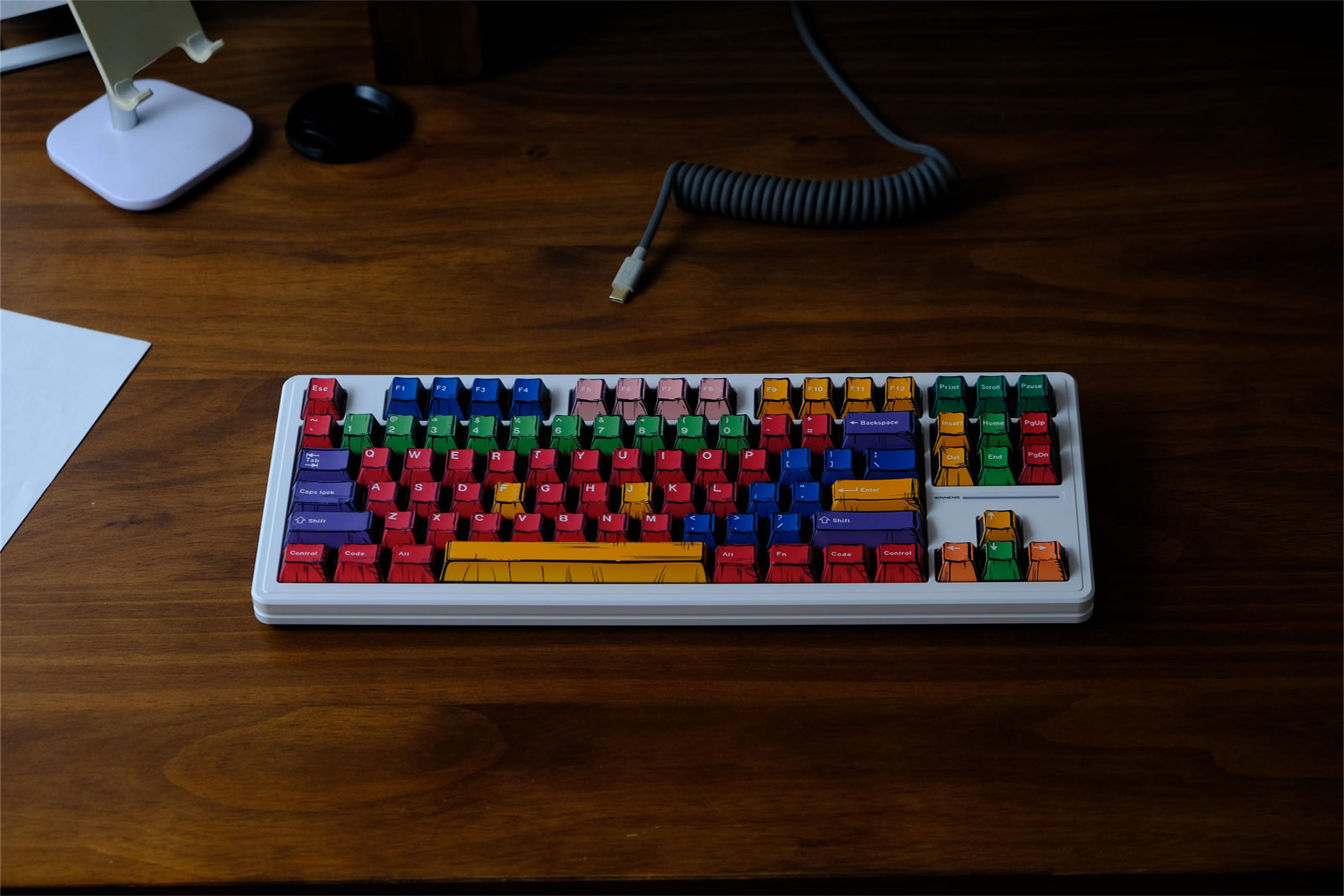 Comic book crafts Keycaps - Diykeycap