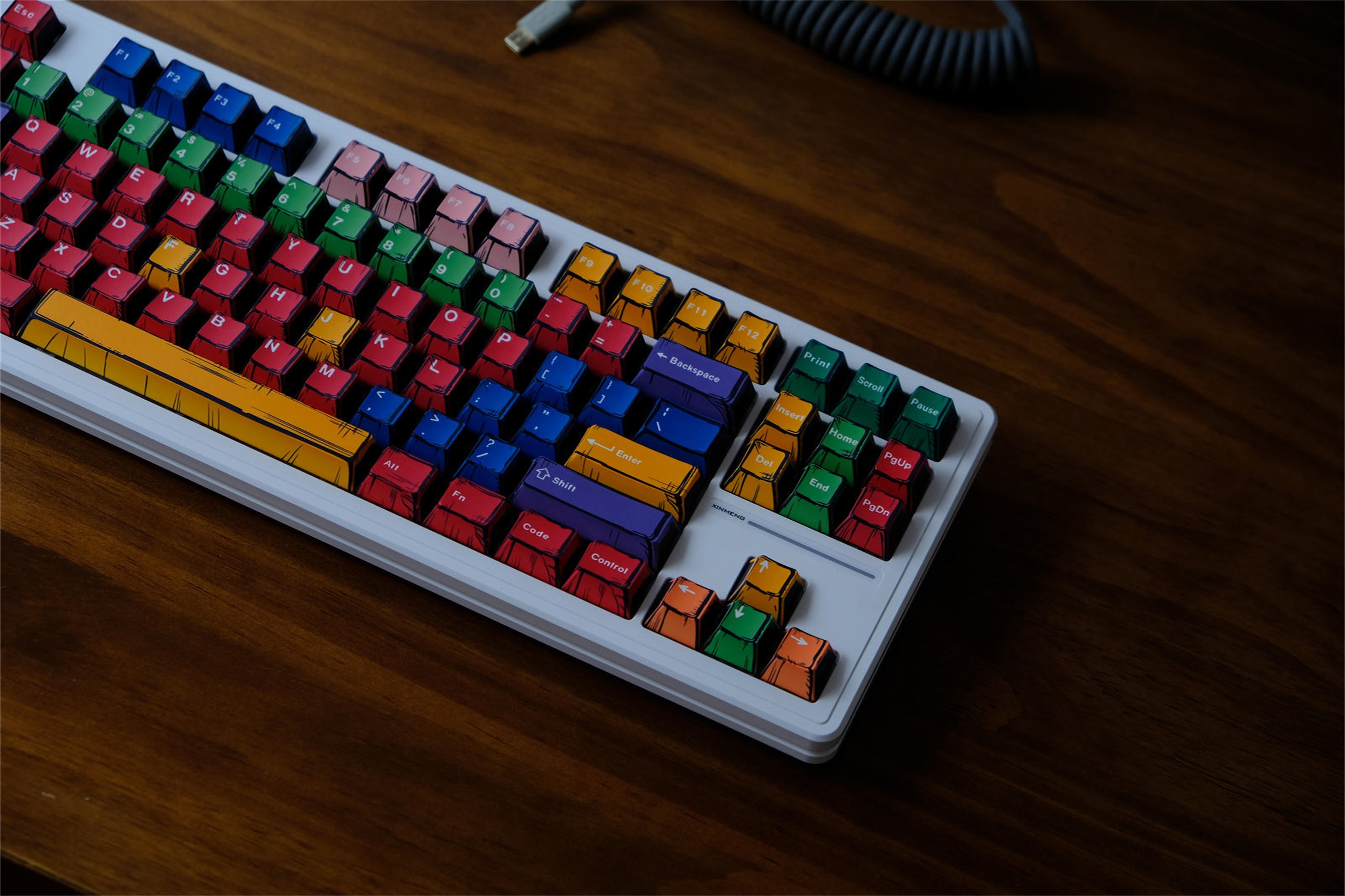 Comic book crafts Keycaps - Diykeycap