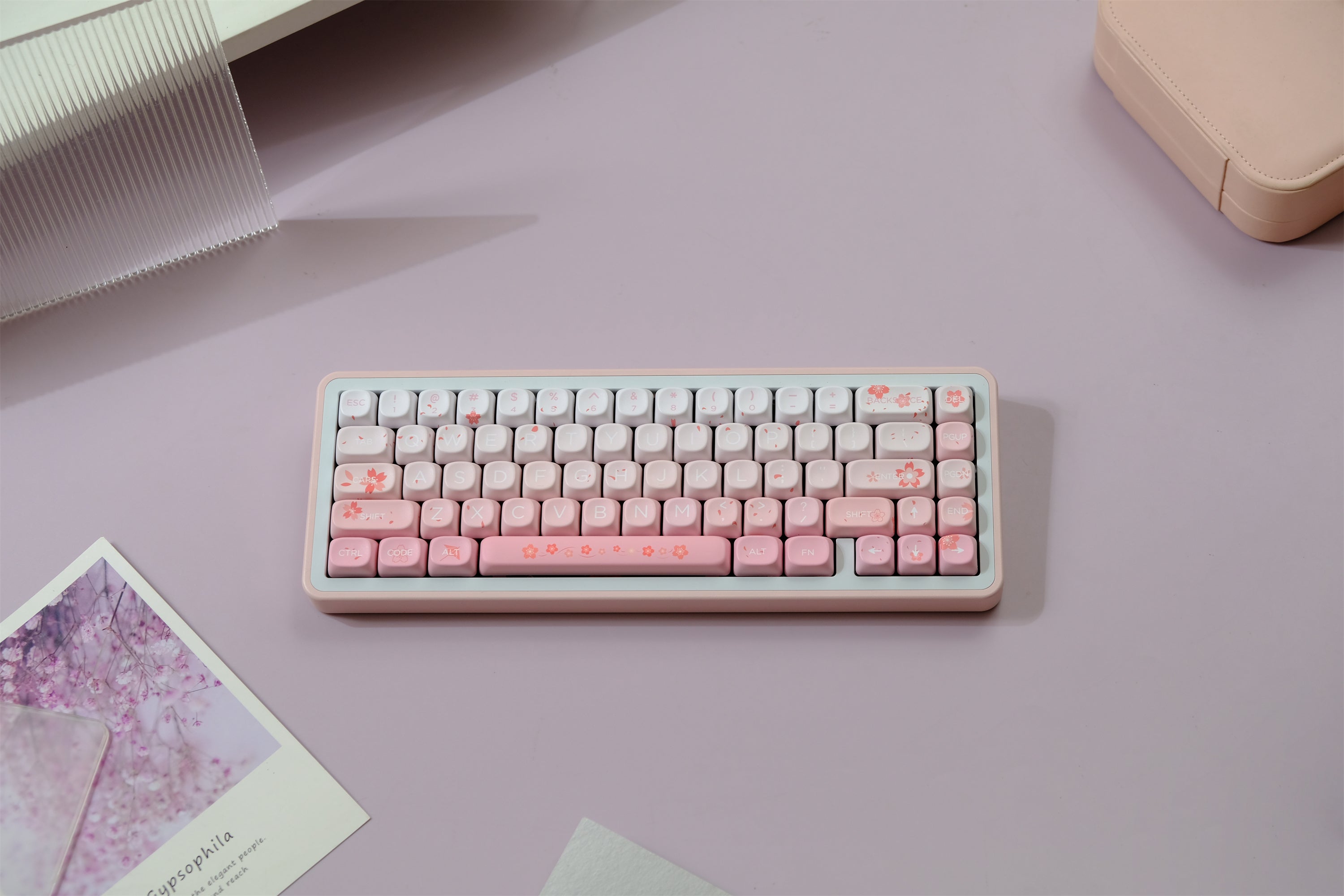 Sakura Rain Keycaps