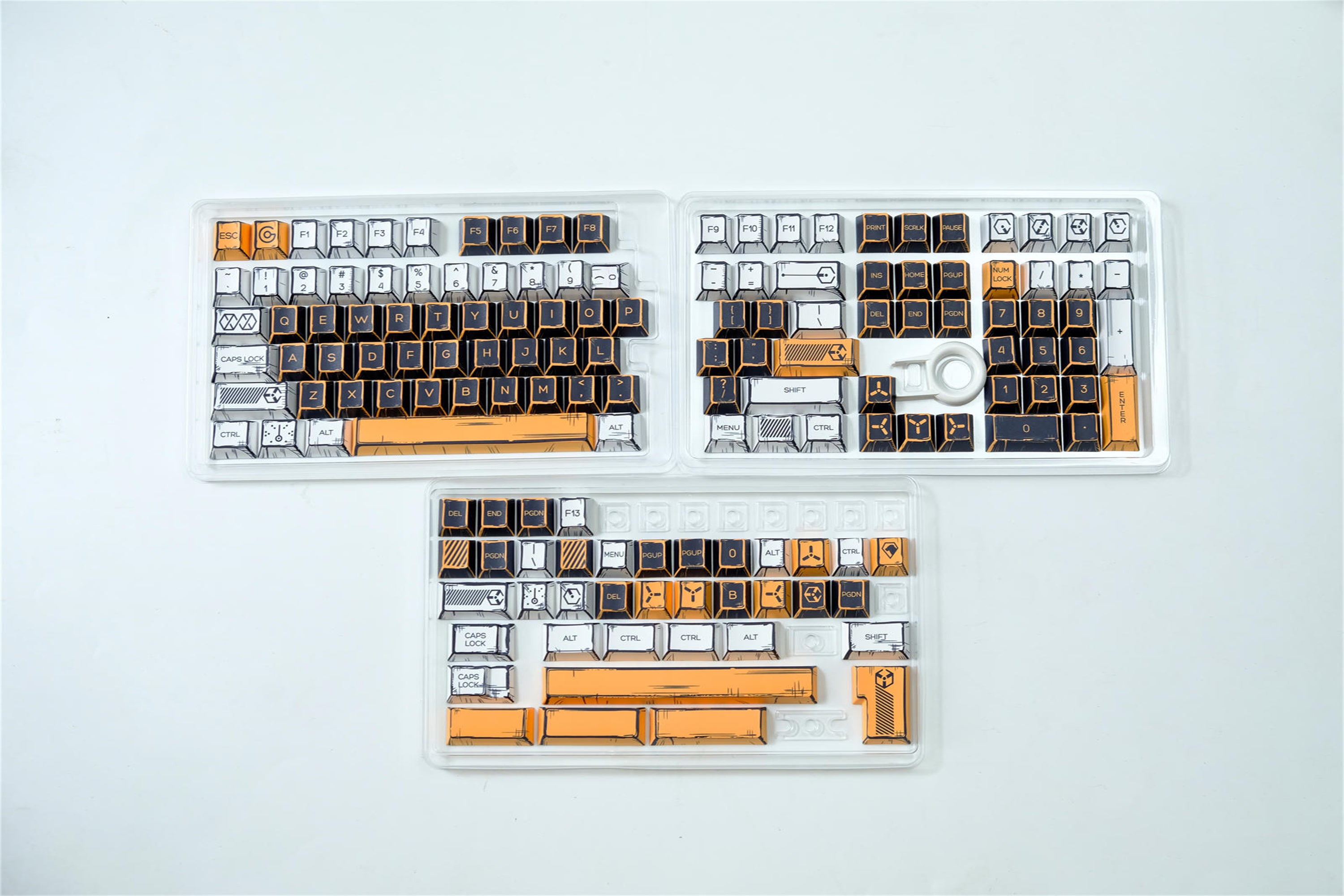 Comic Virtual War Keycaps - Diykeycap