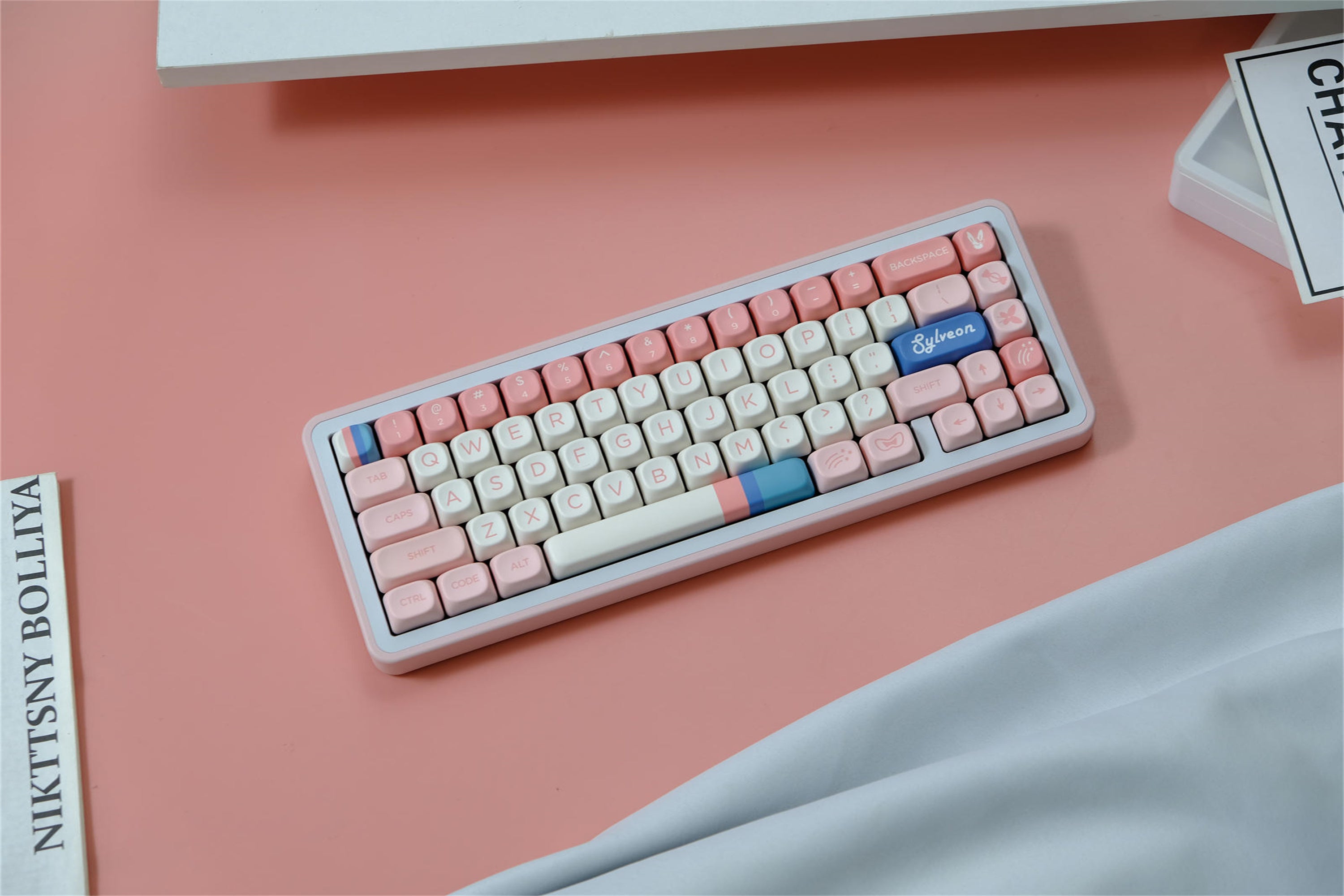 Sylveon PBT Keycaps - Diykeycap