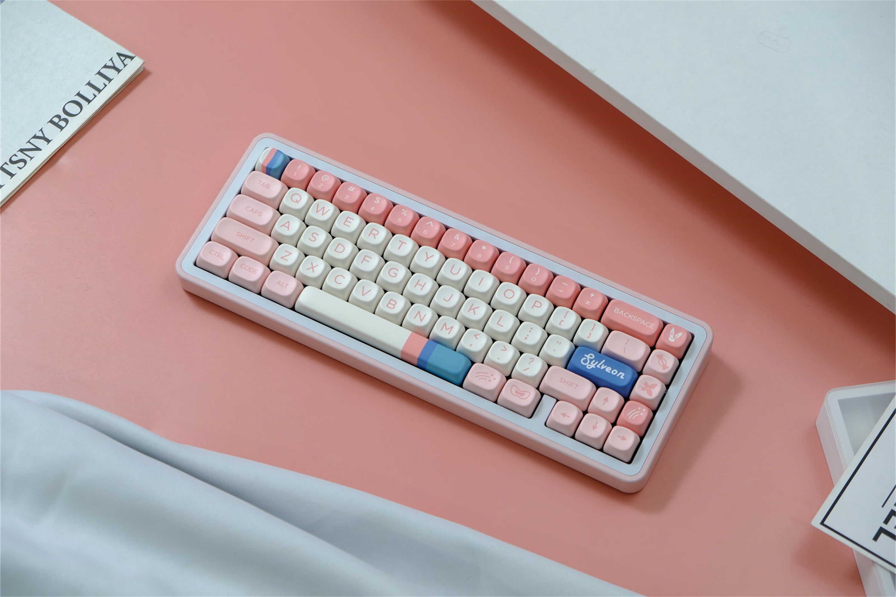 Sylveon PBT Keycaps - Diykeycap