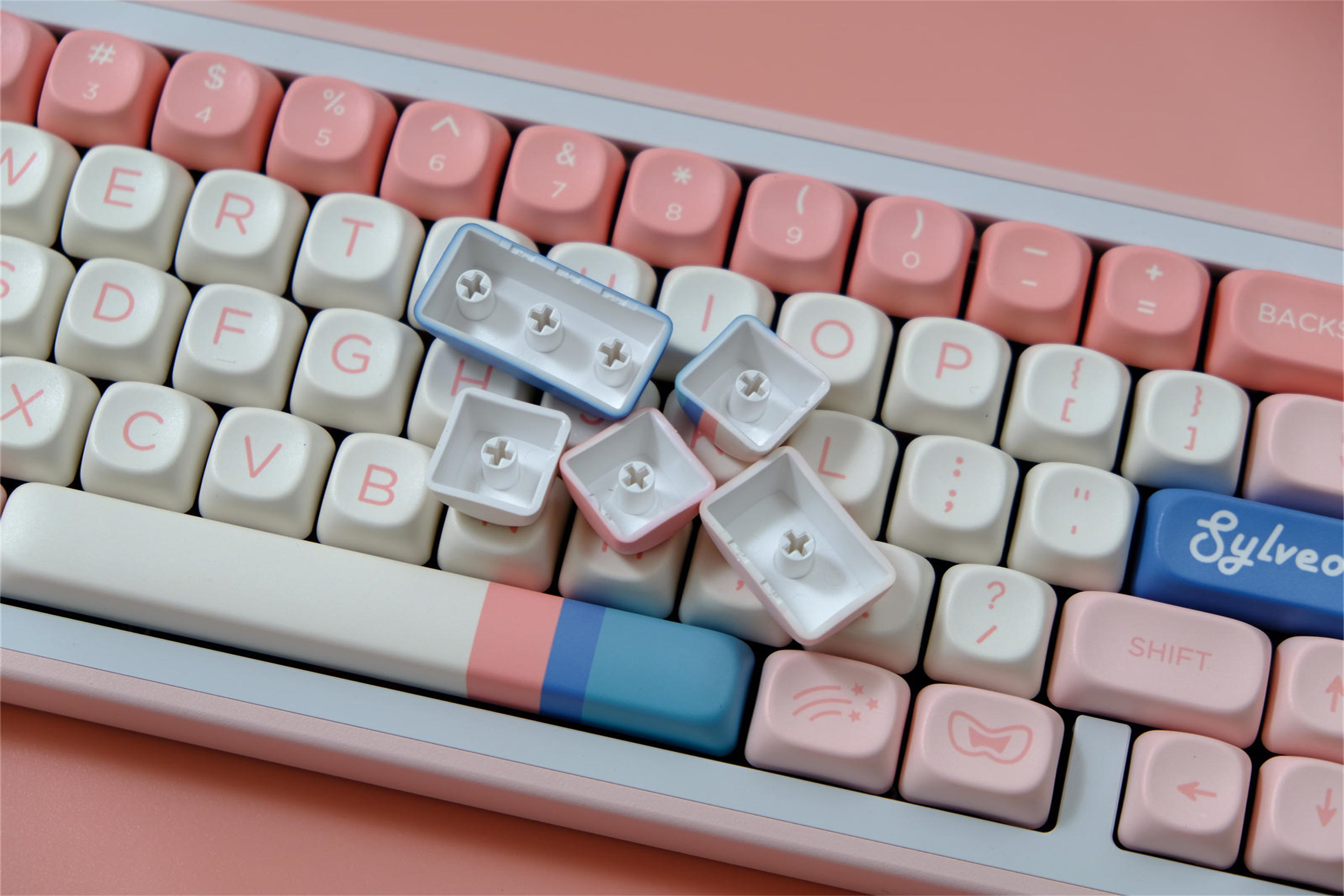 Sylveon PBT Keycaps - Diykeycap