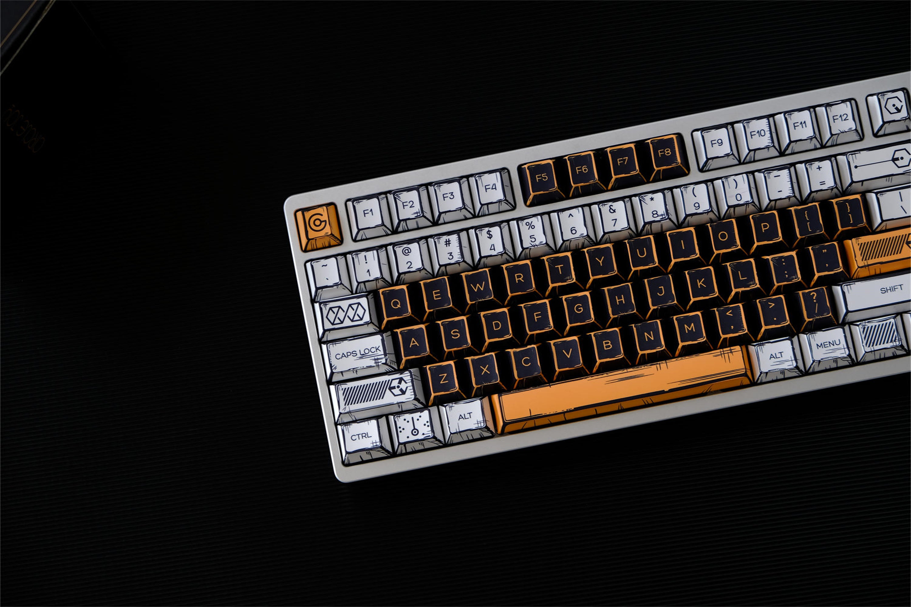 Comic Virtual War Keycaps - Diykeycap