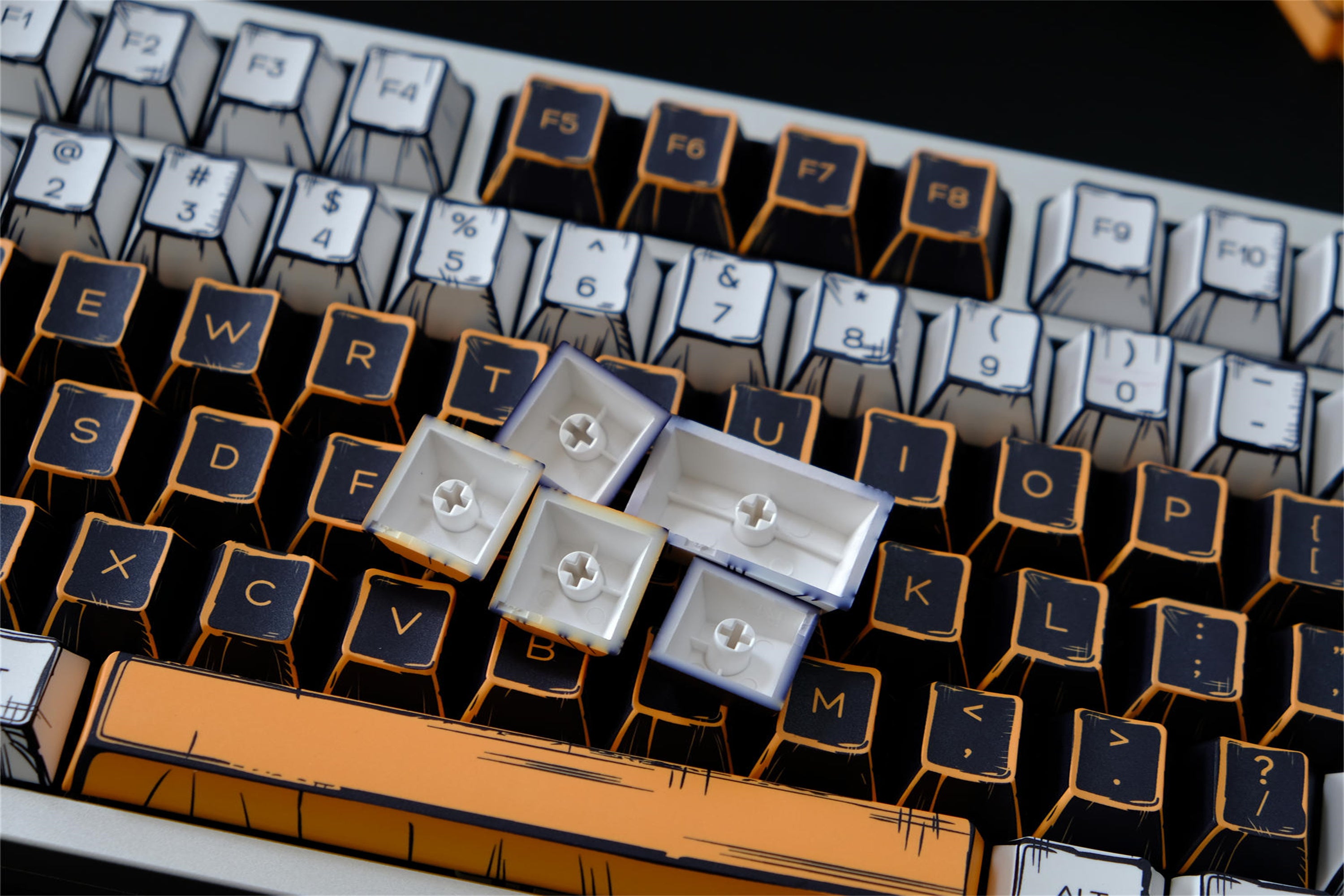 Comic Virtual War Keycaps - Diykeycap