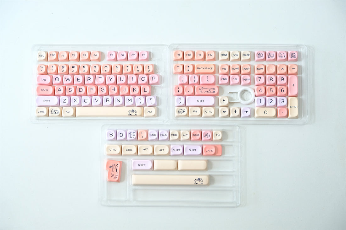 Hajimi Kitty Diary Keycaps - Diykeycap