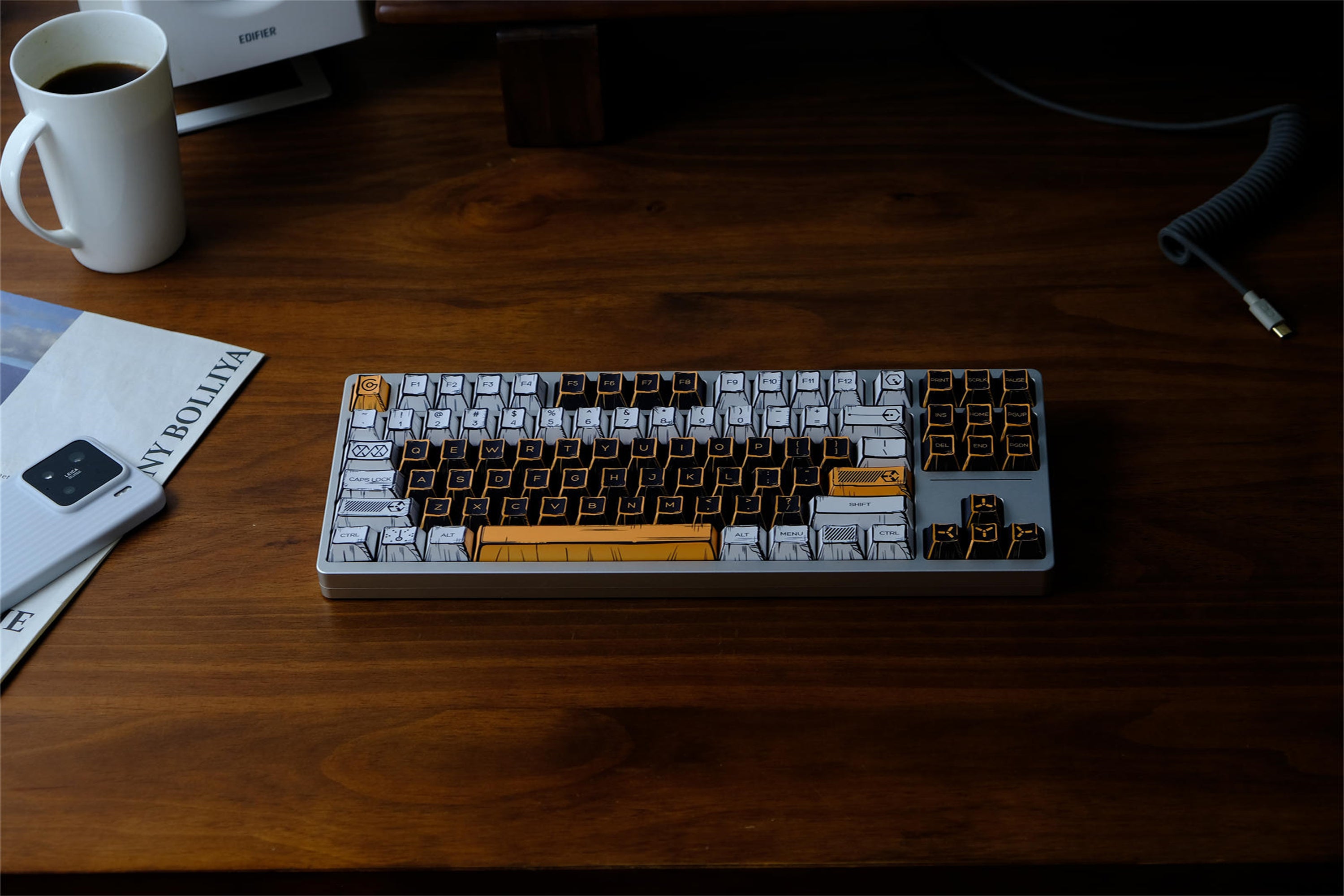 Comic Virtual War Keycaps - Diykeycap