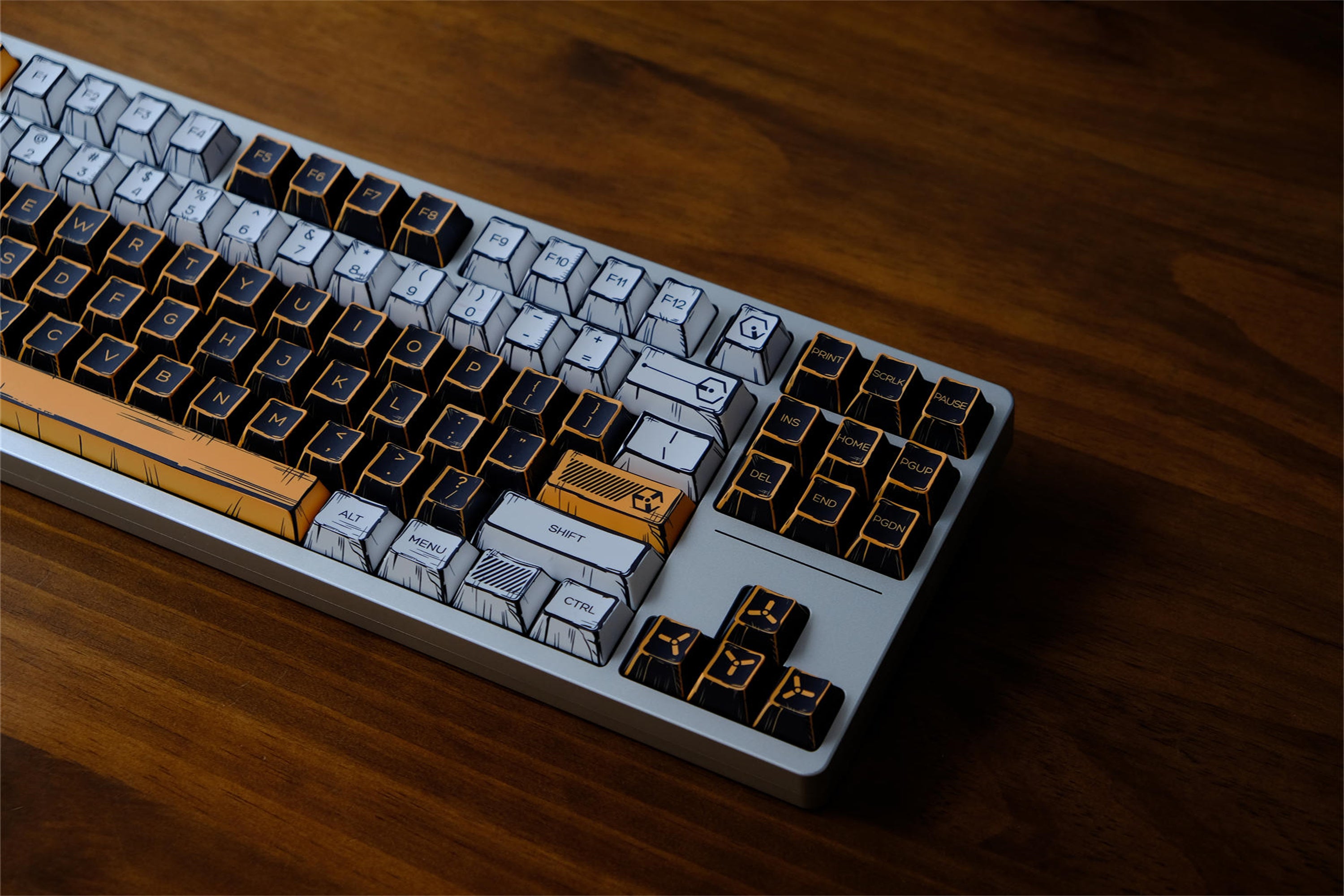 Comic Virtual War Keycaps - Diykeycap