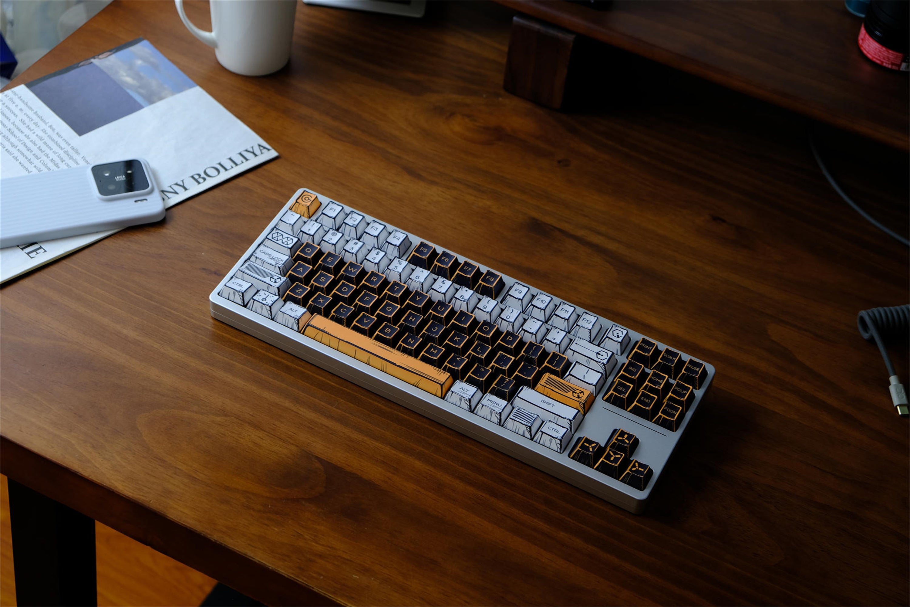 Comic Virtual War Keycaps - Diykeycap