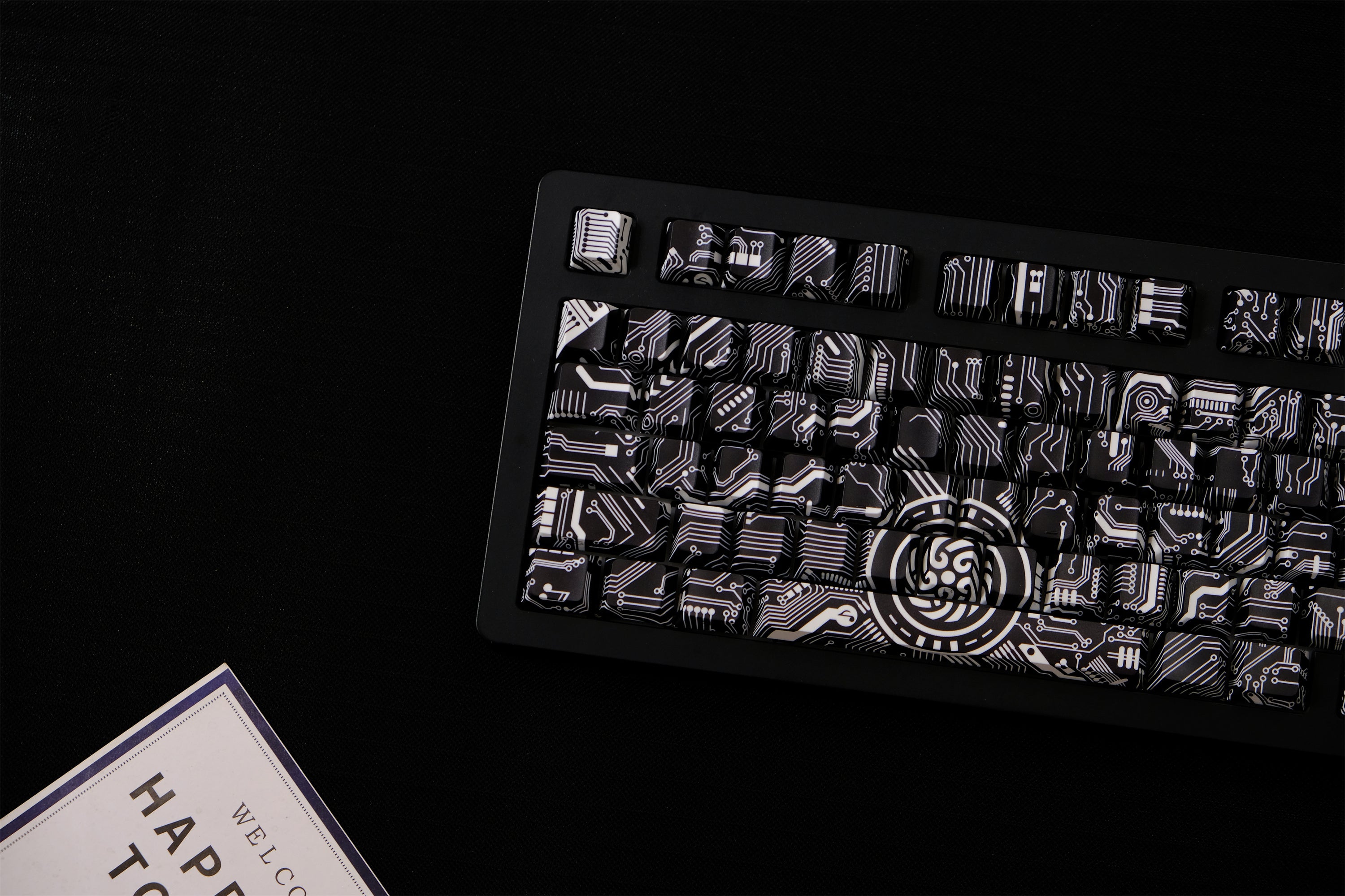 Dark Hacke Aesthetic Keycap - Diykeycap