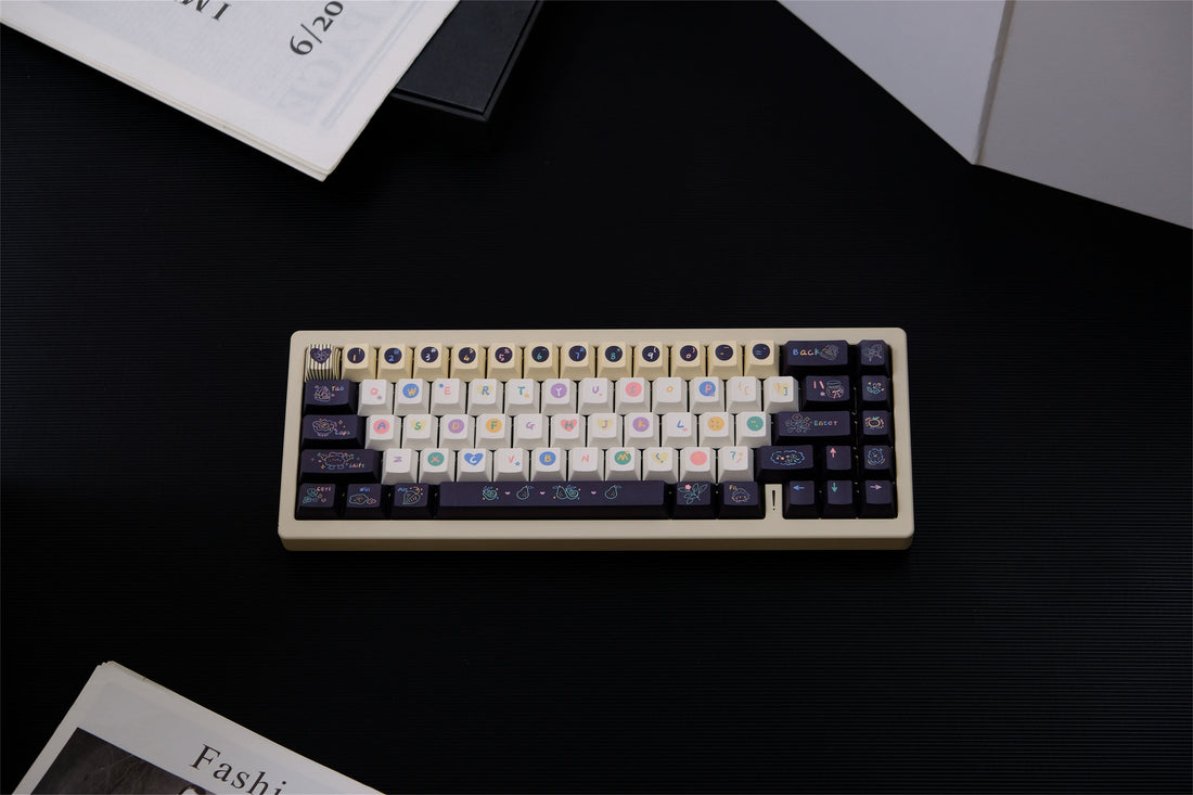 Sweet Cheese Crumble keycaps - Diykeycap