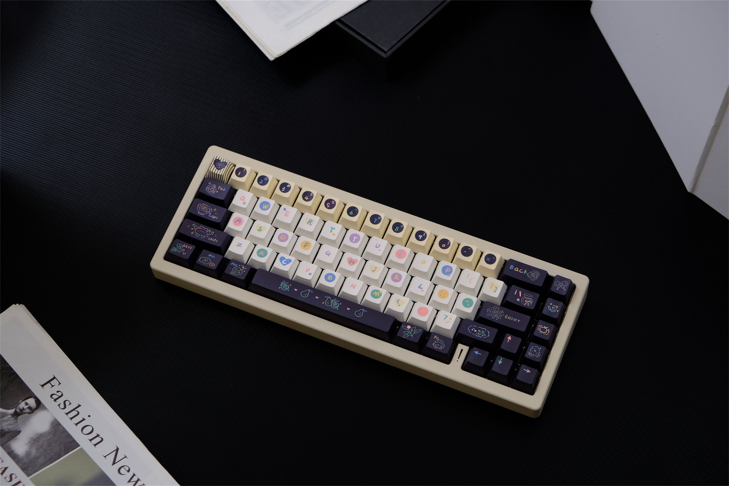 Sweet Cheese Crumble keycaps - Diykeycap