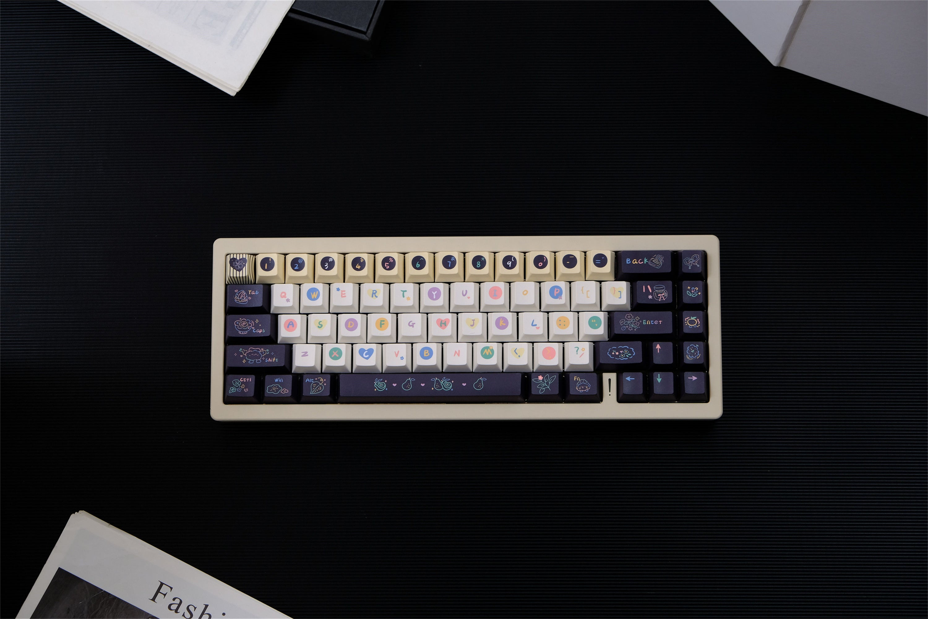 Sweet Cheese Crumble keycaps - Diykeycap