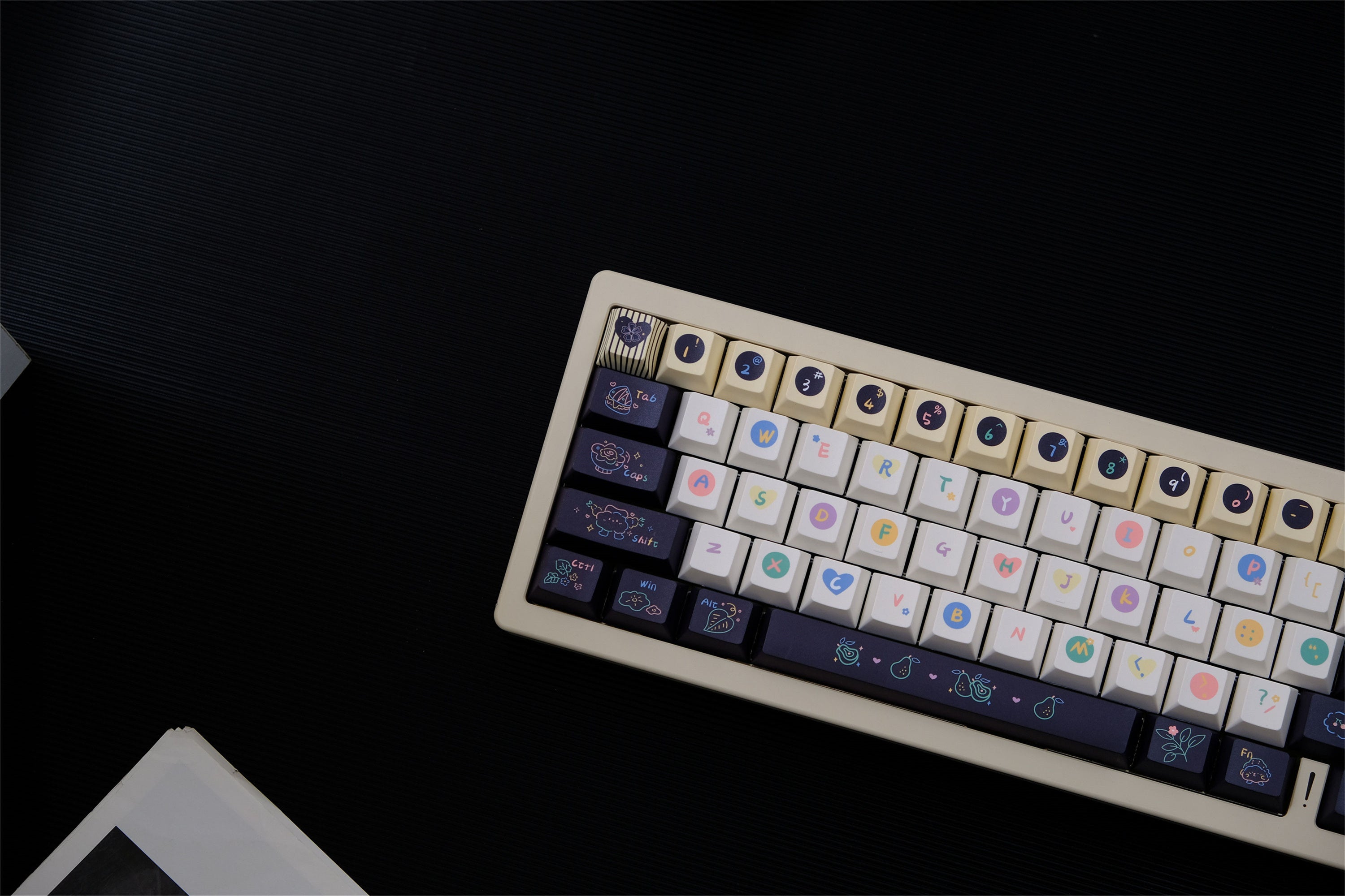 Sweet Cheese Crumble keycaps - Diykeycap