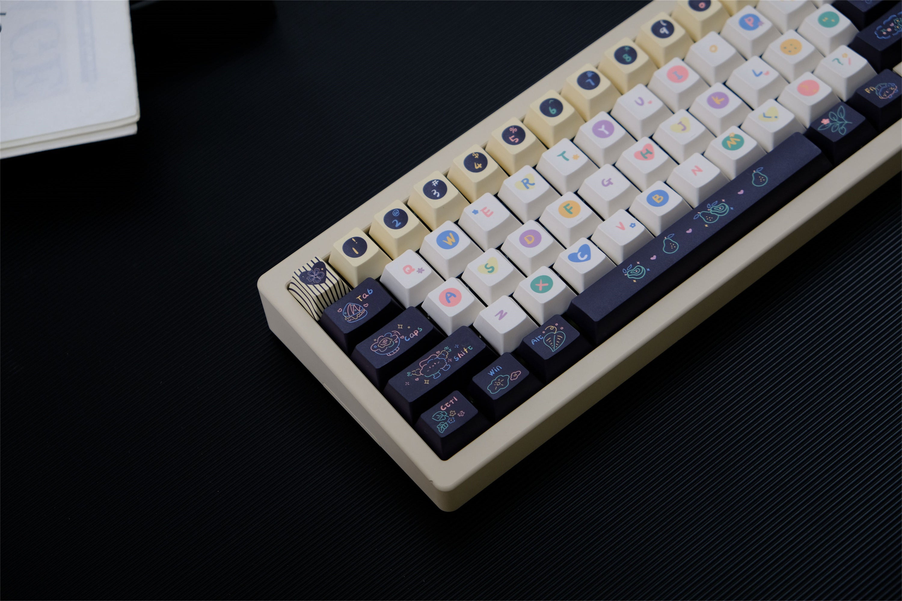 Sweet Cheese Crumble keycaps - Diykeycap