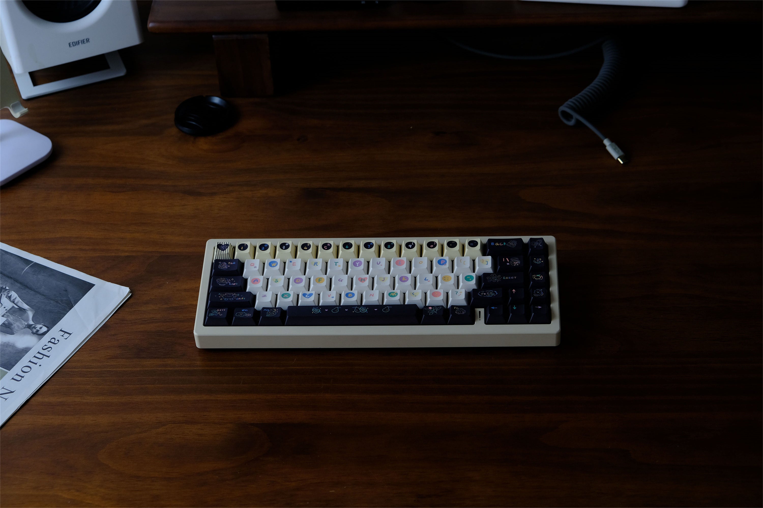 Sweet Cheese Crumble keycaps - Diykeycap