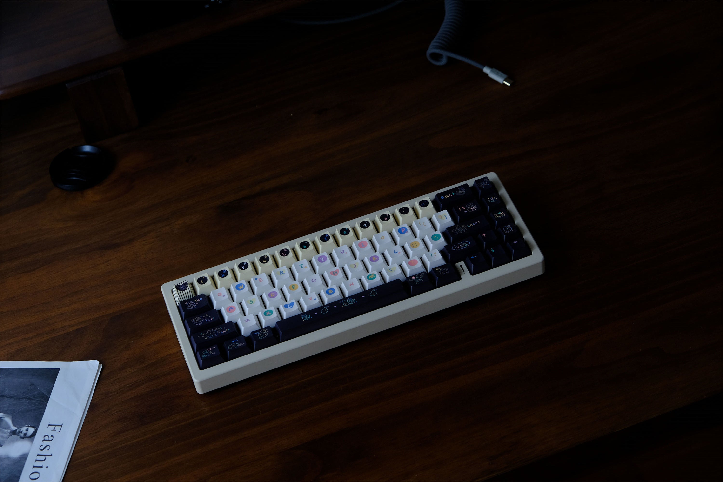 Sweet Cheese Crumble keycaps - Diykeycap