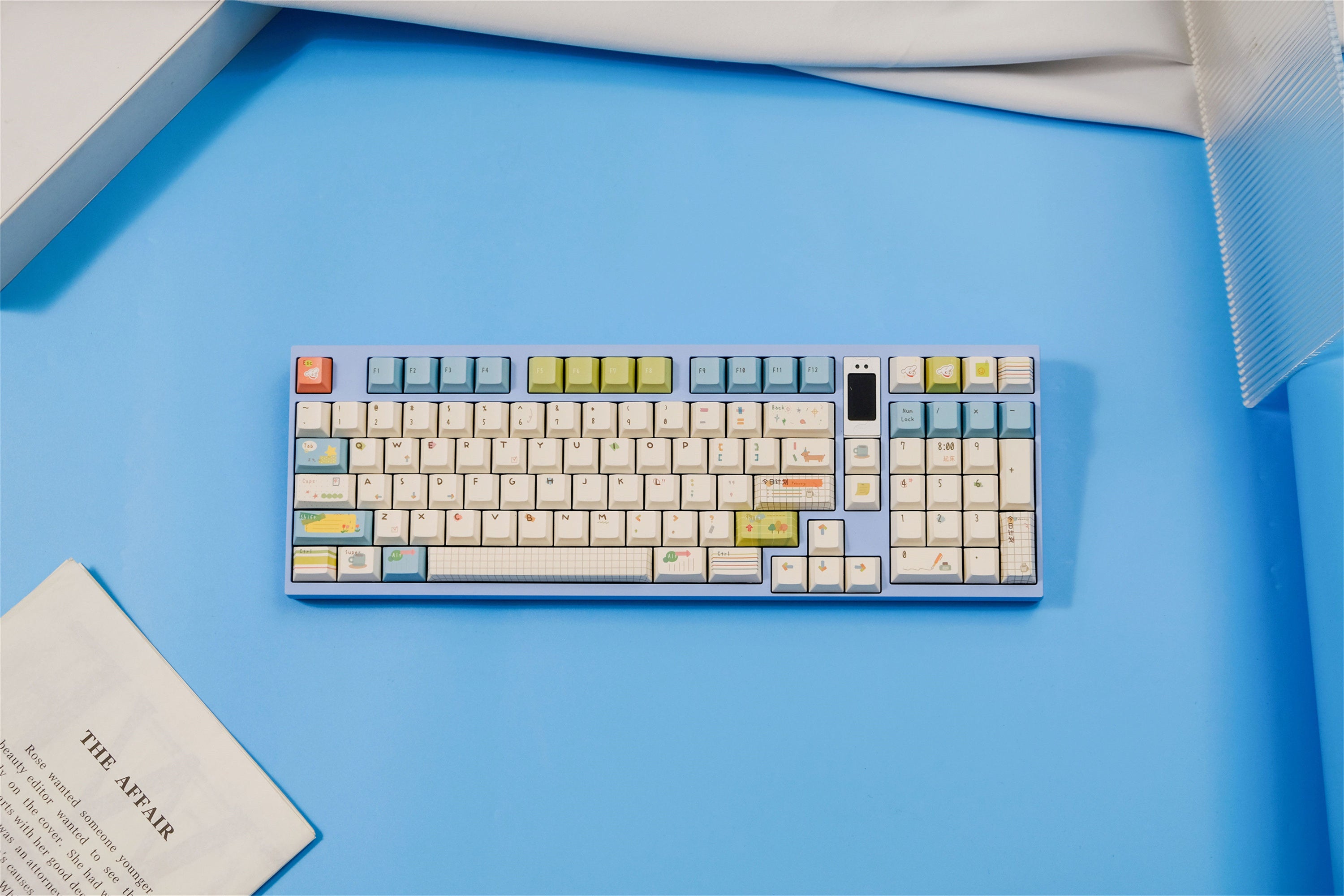 Journal Theme PBT Keycap - Diykeycap