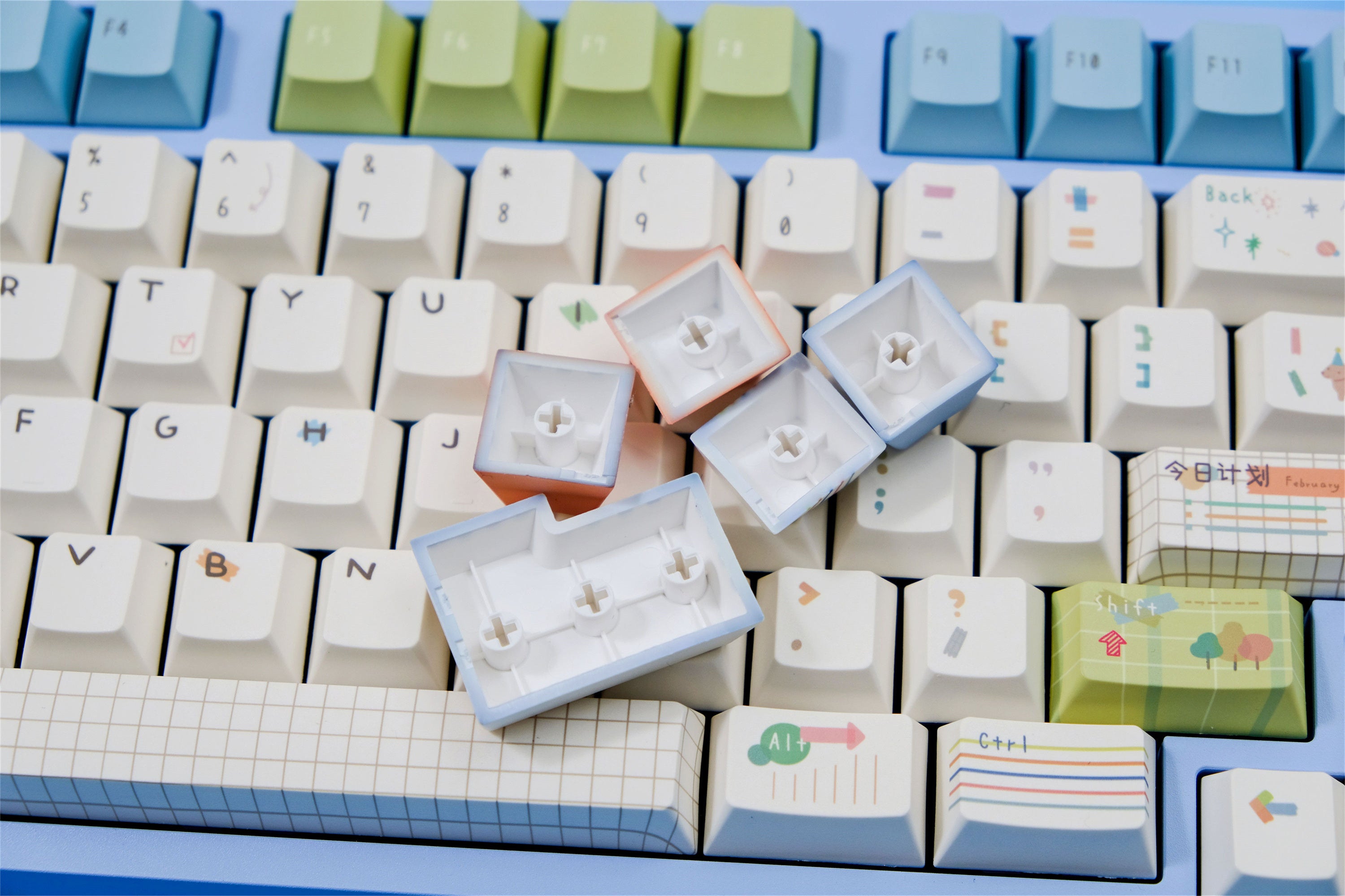 Journal Theme PBT Keycap - Diykeycap