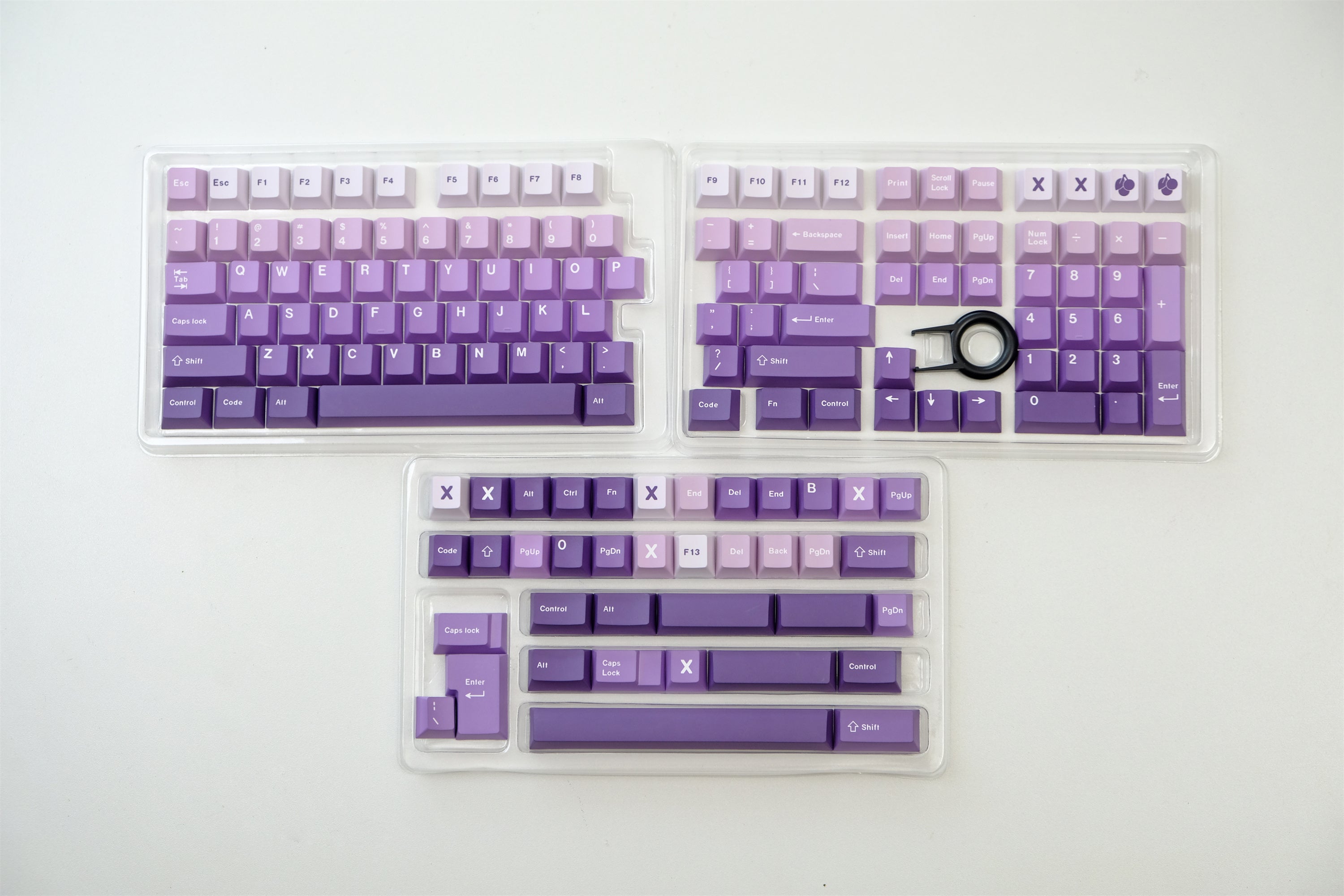 Lavender PBT Keycaps