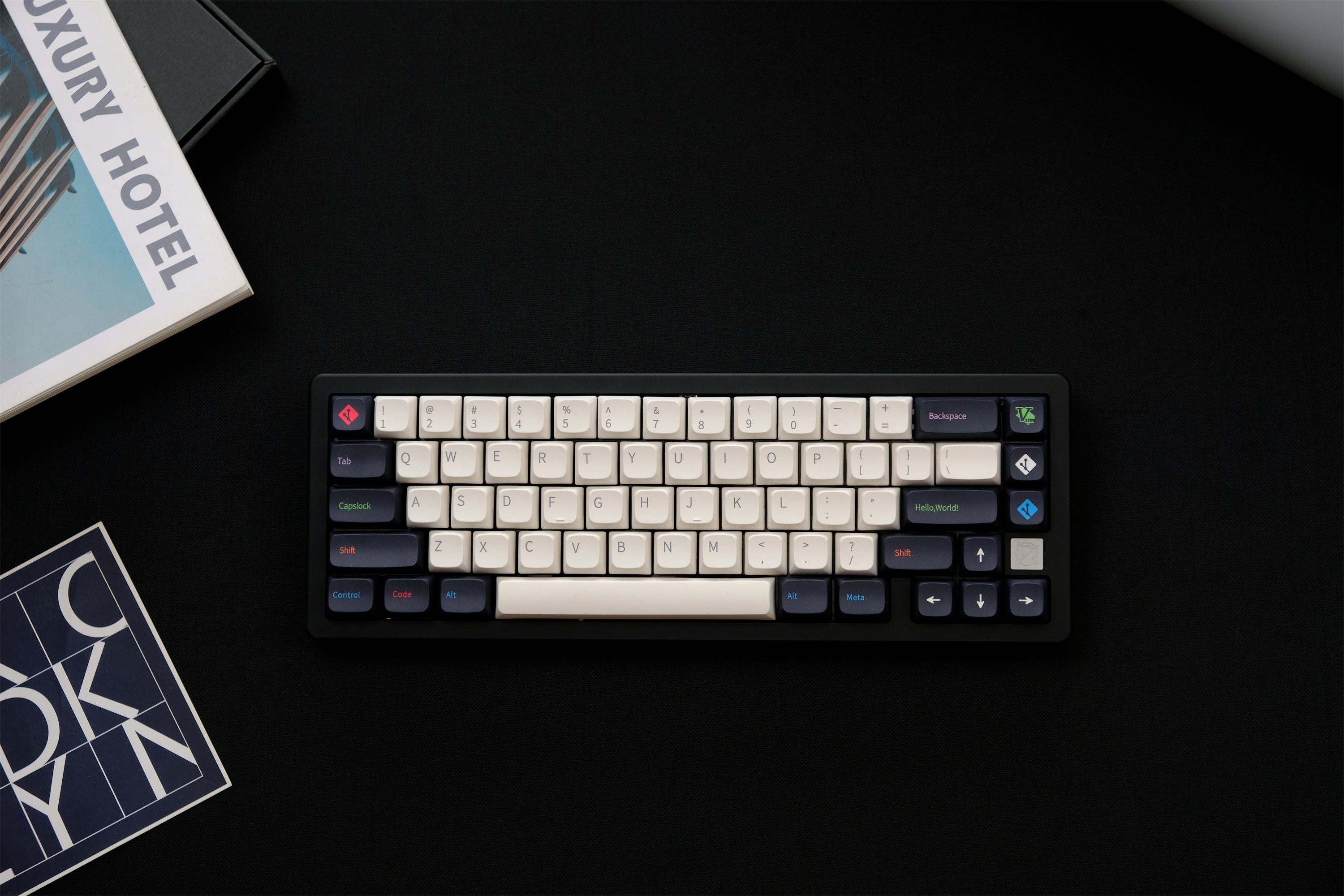 Programmer White PBT Keycaps