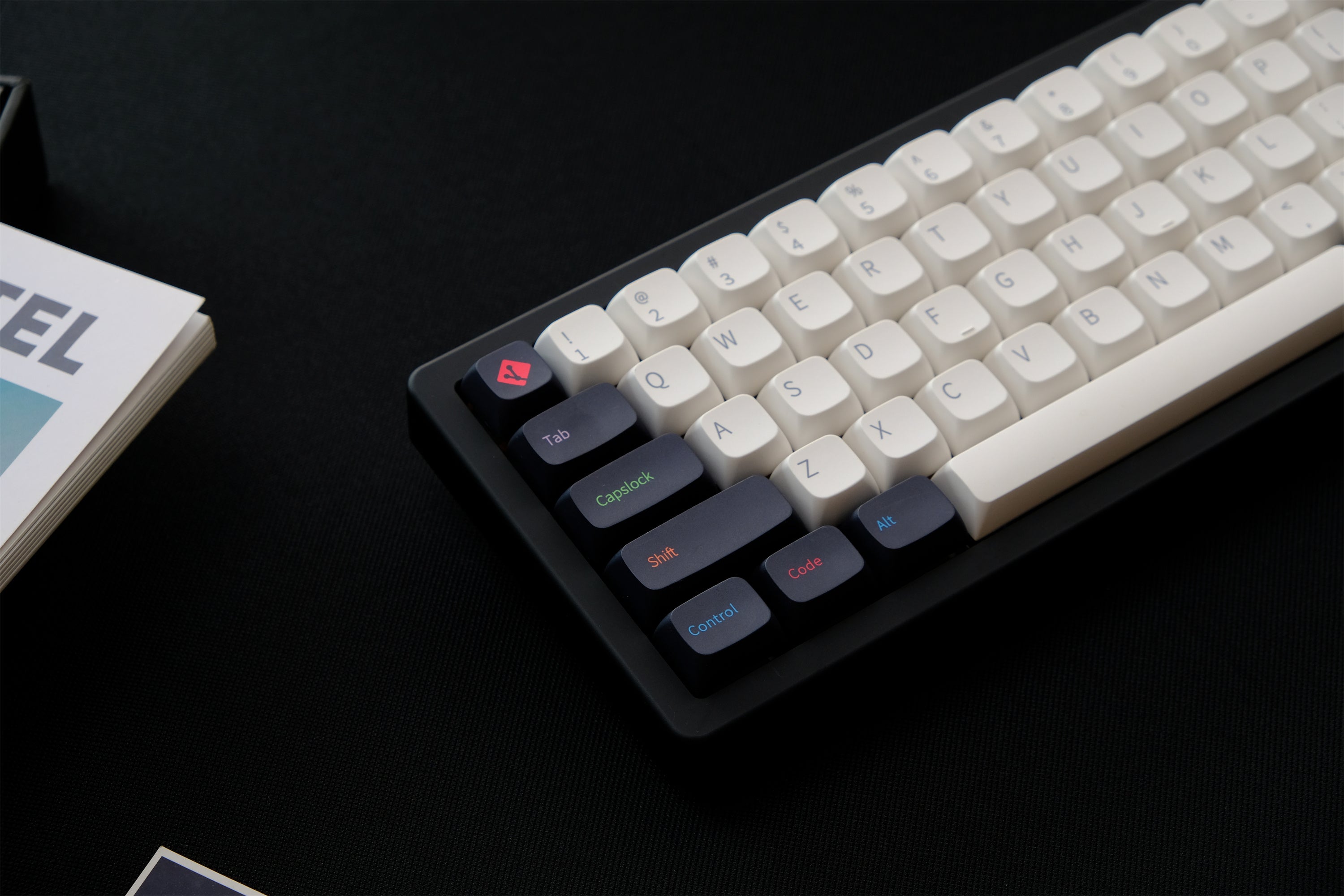 Programmer White PBT Keycaps