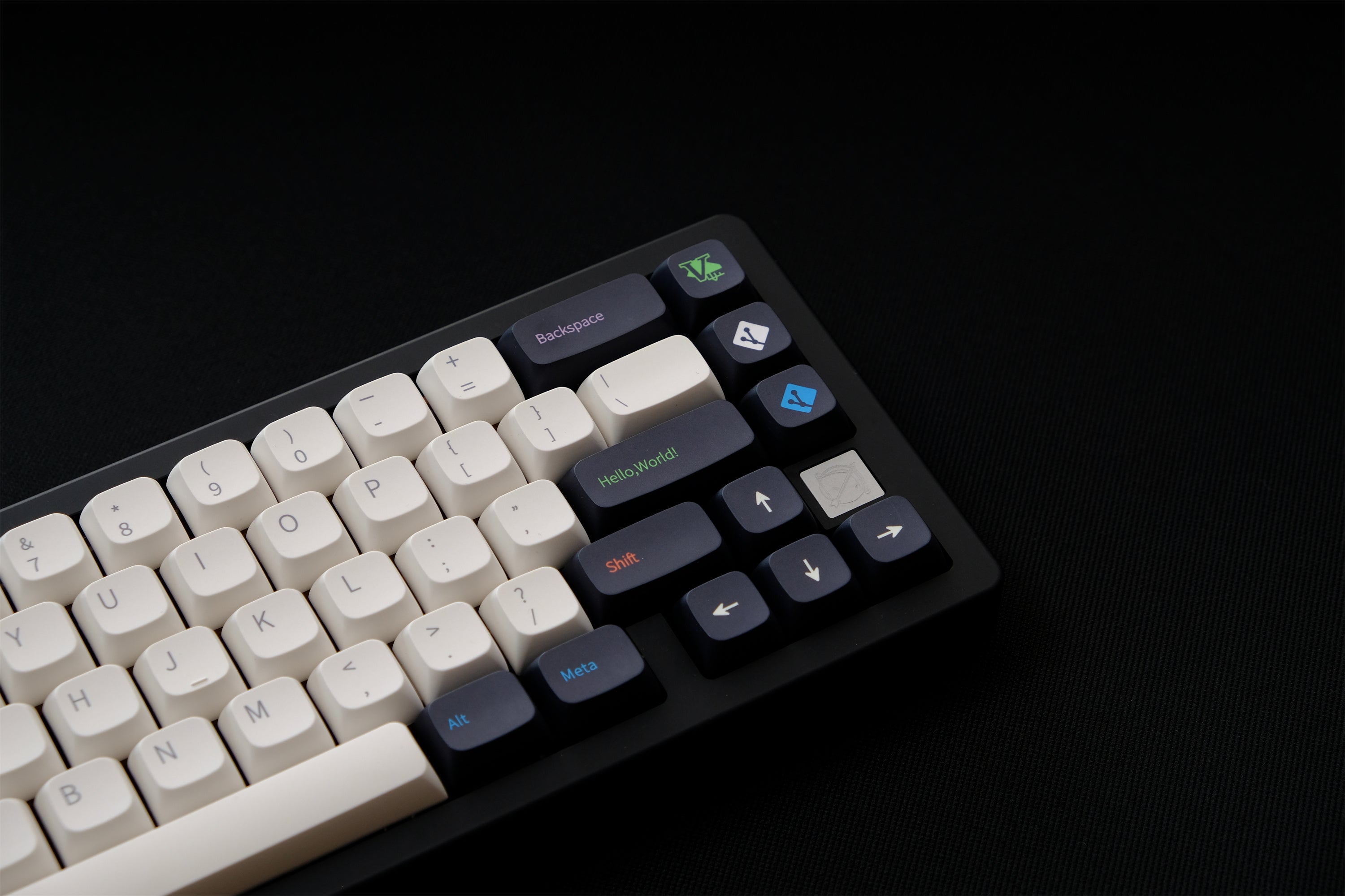 Programmer White PBT Keycaps