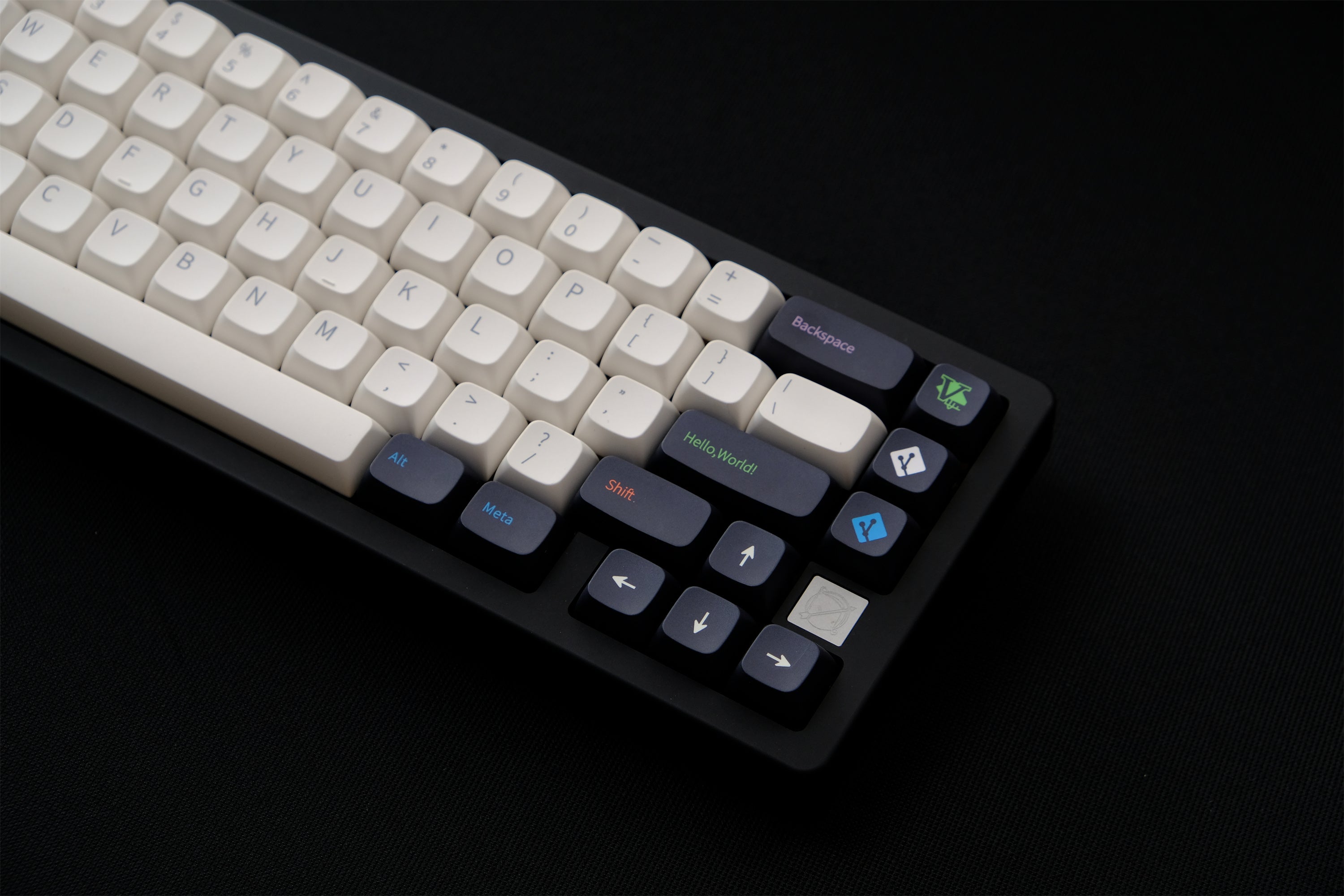 Programmer White PBT Keycaps