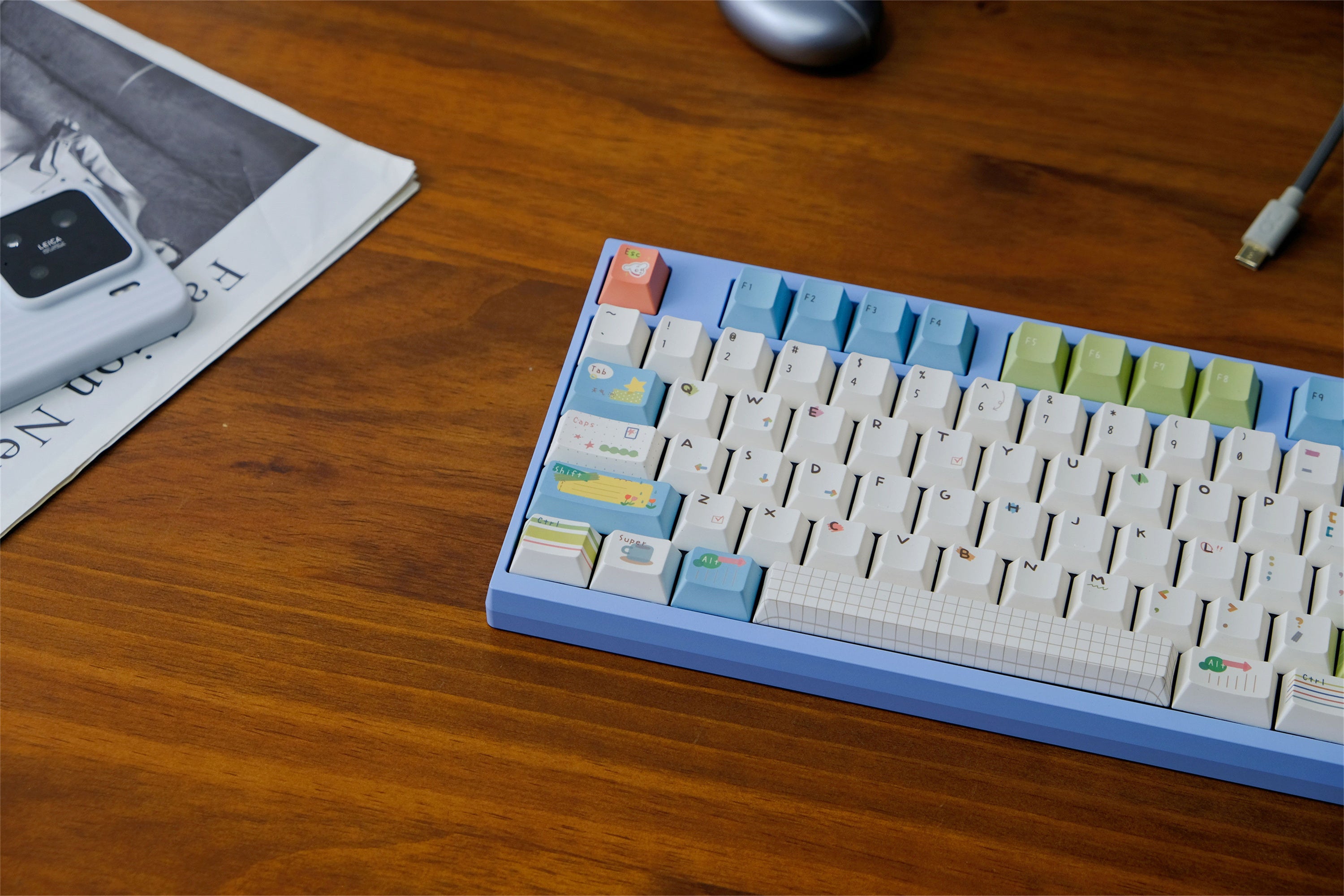 Journal Theme PBT Keycap - Diykeycap