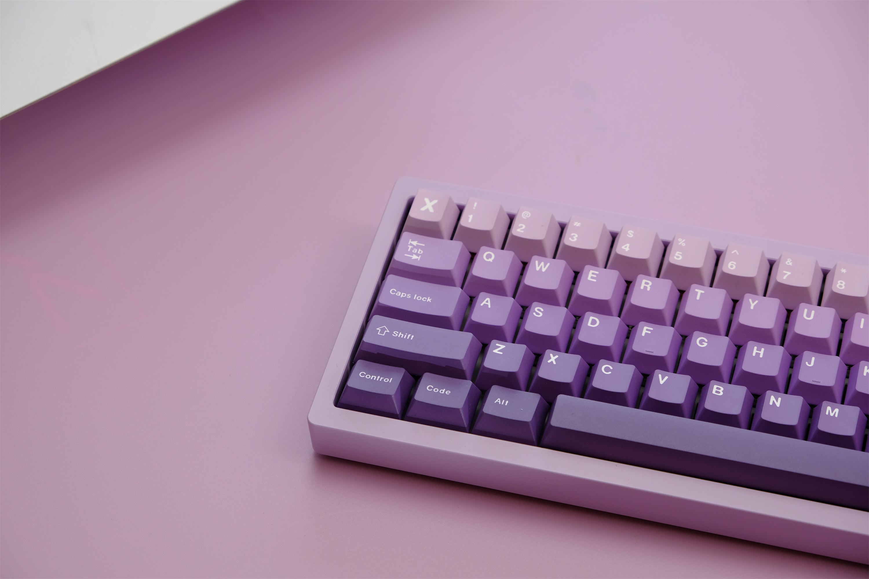 Lavender PBT Keycaps