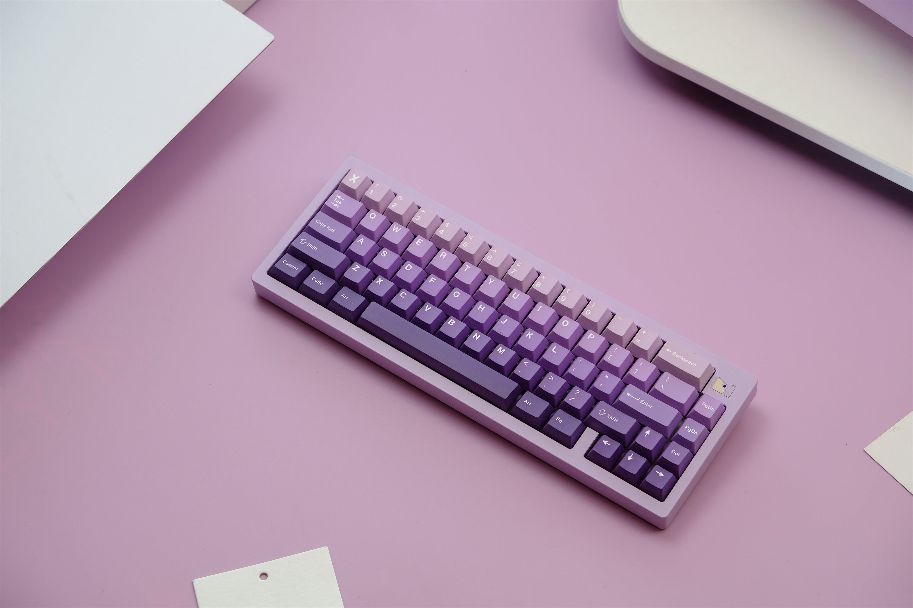 Lavender PBT Keycaps