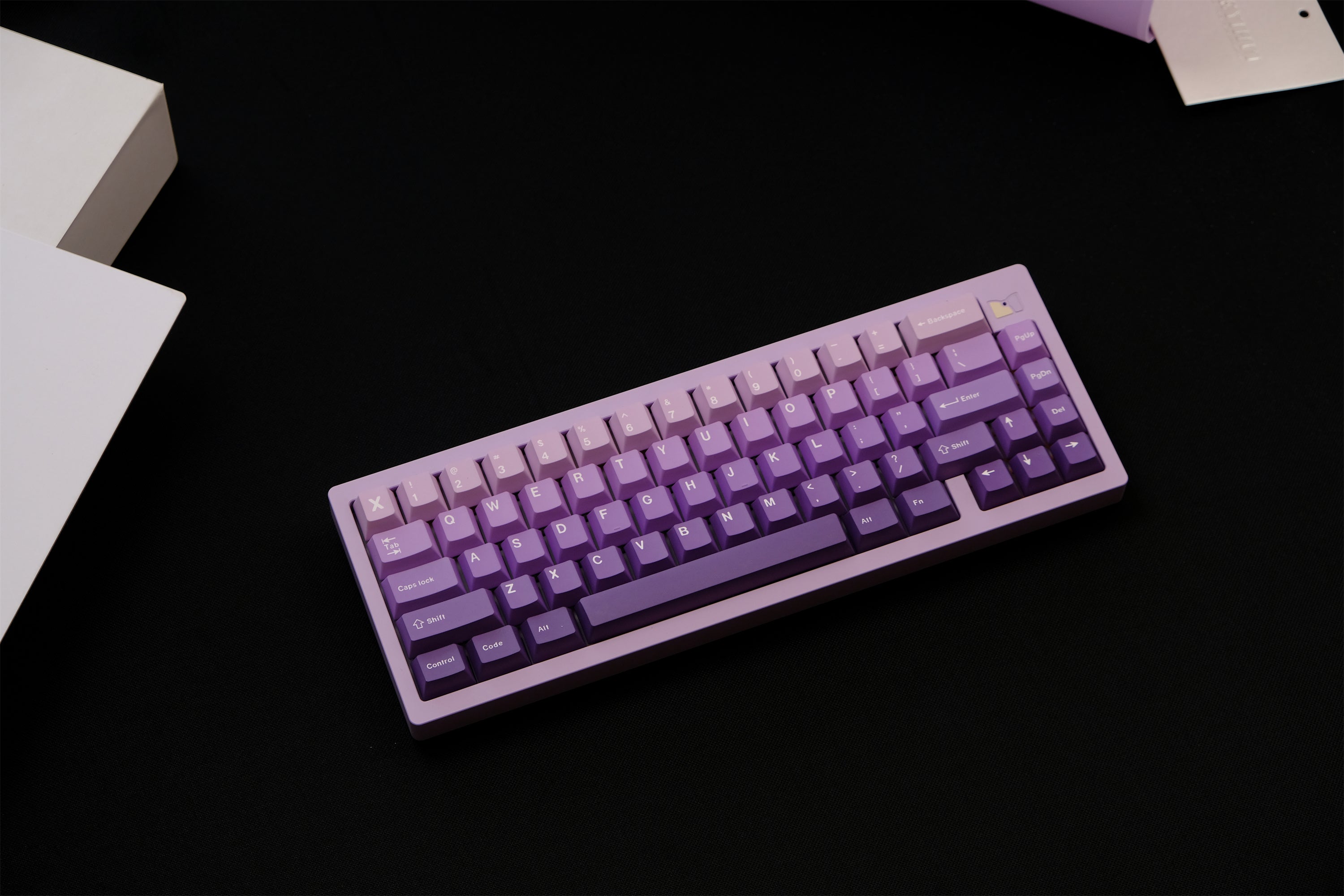 Lavender PBT Keycaps