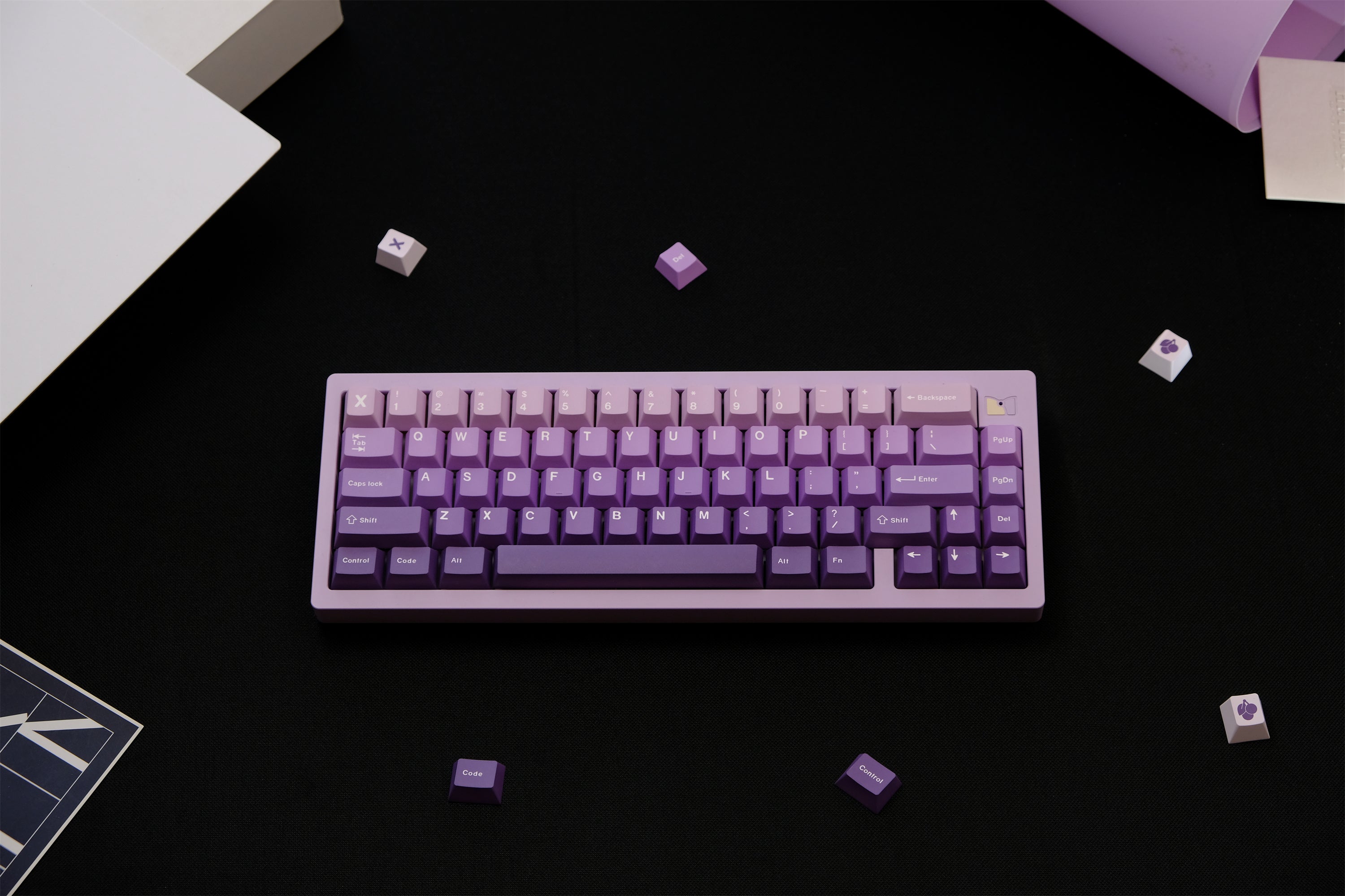 Lavender PBT Keycaps