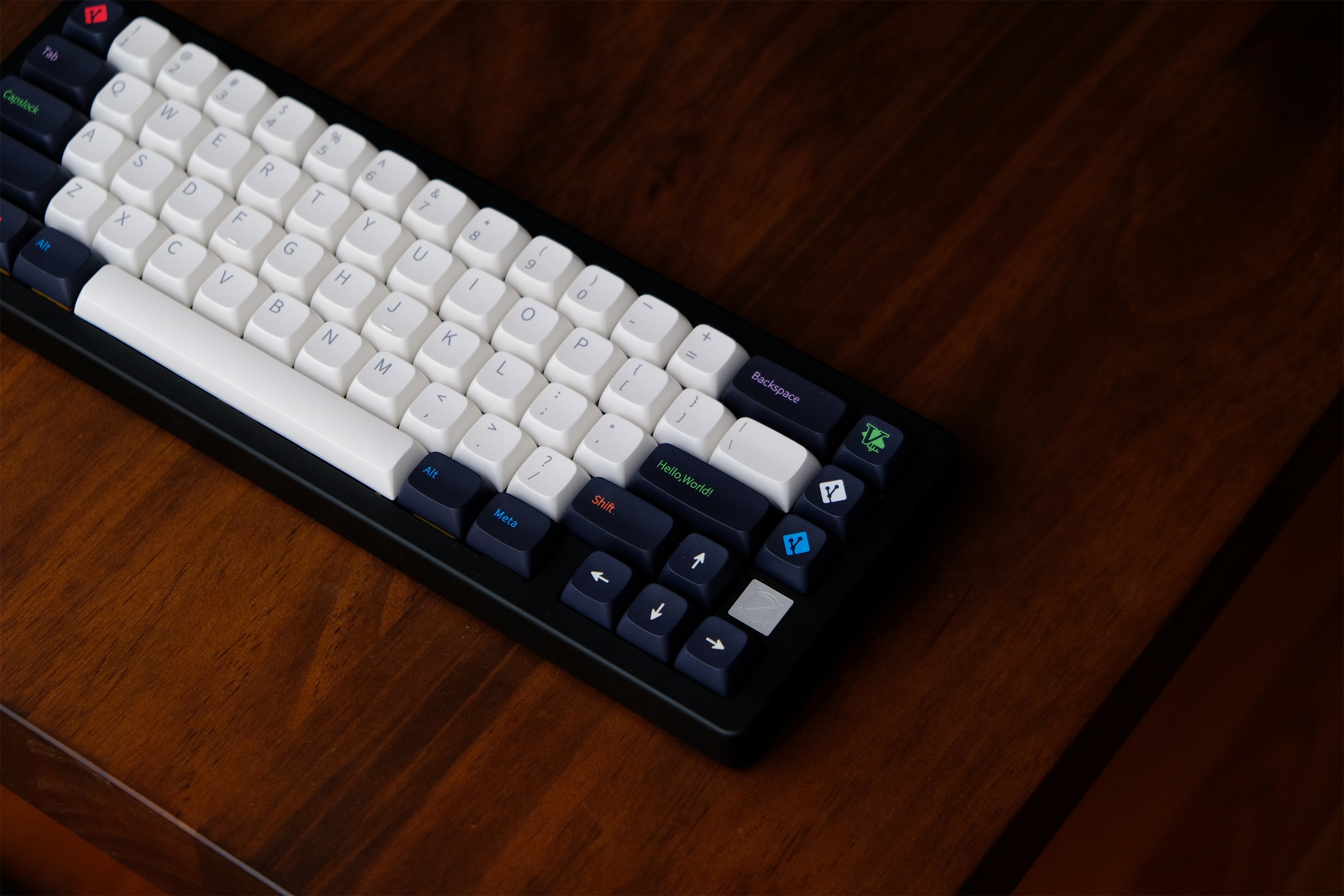 Programmer White PBT Keycaps