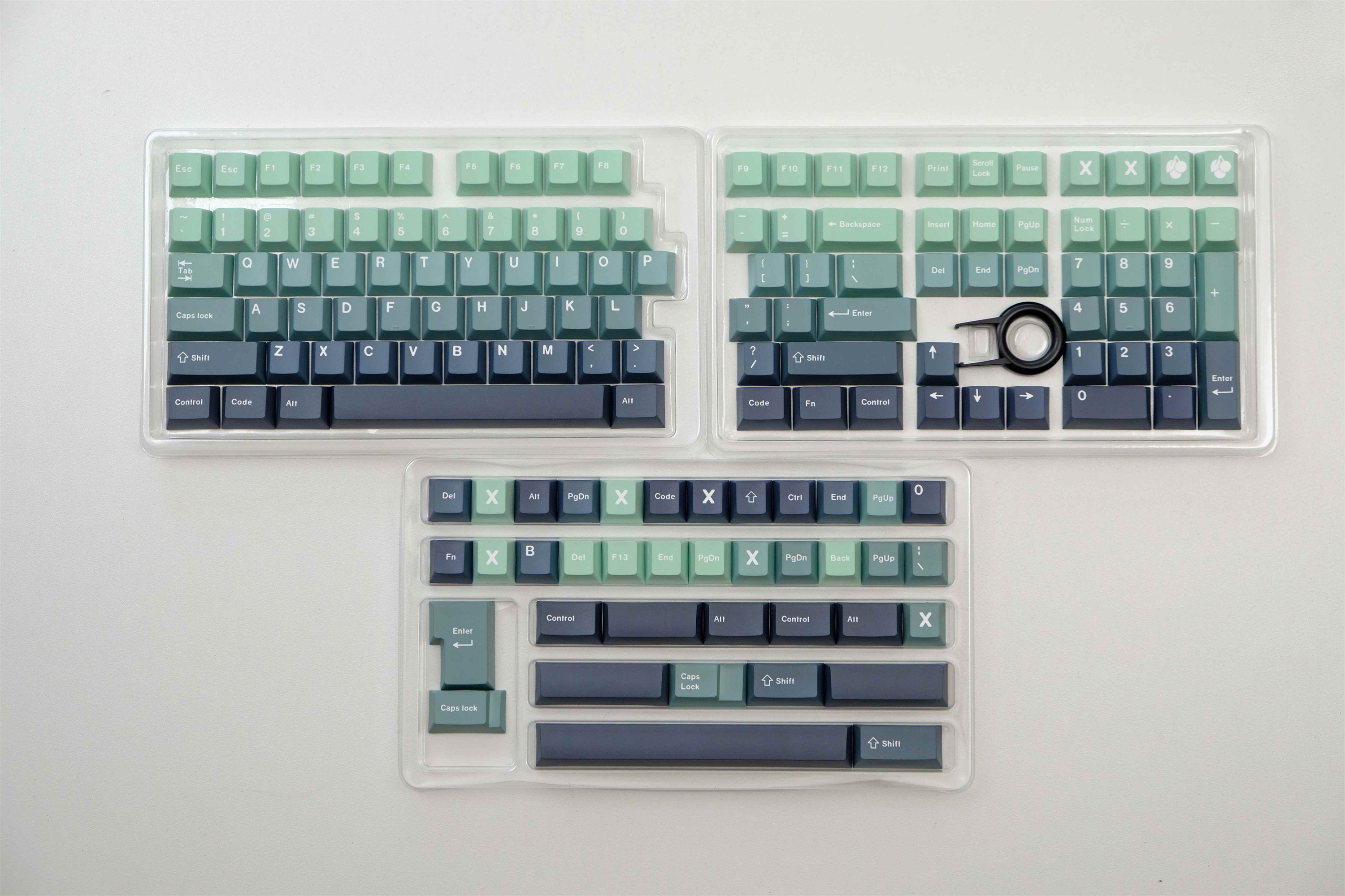 Gradient Botanical Garden PBT Keycaps