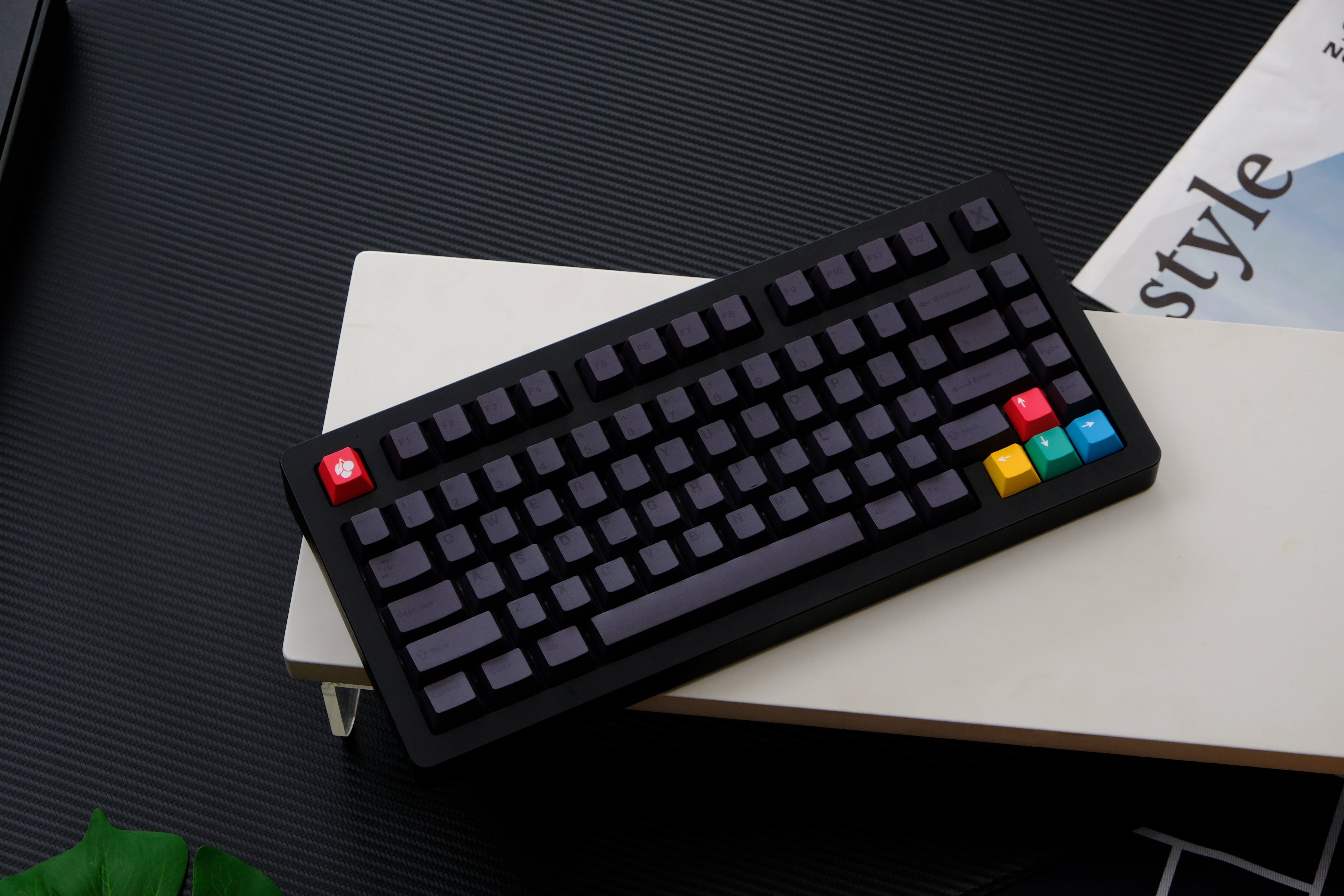 Keycaps Keyboard Hitam Minimalist Black Keycaps | Diykeycap