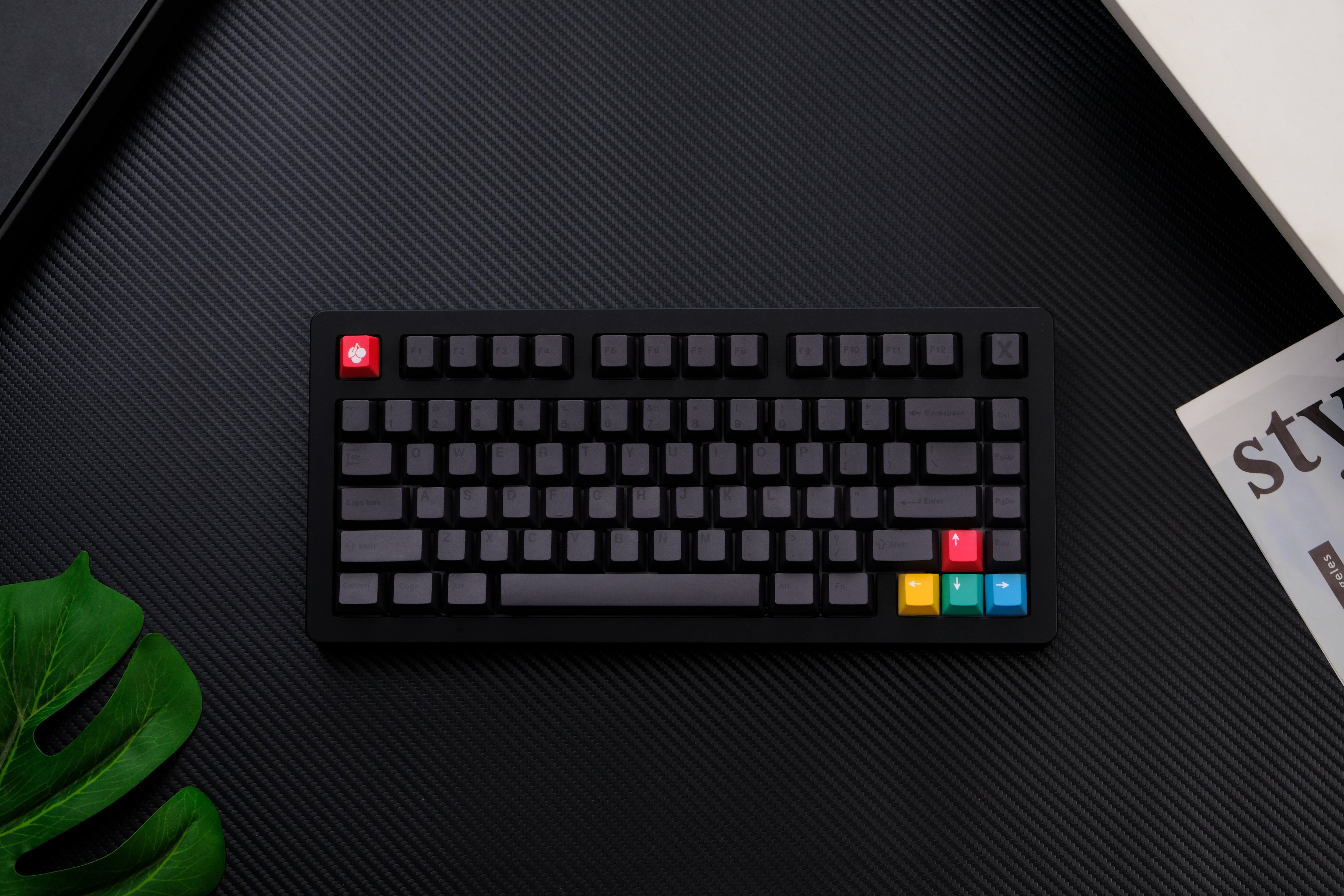 Minimalist Black Keycaps - Diykeycap