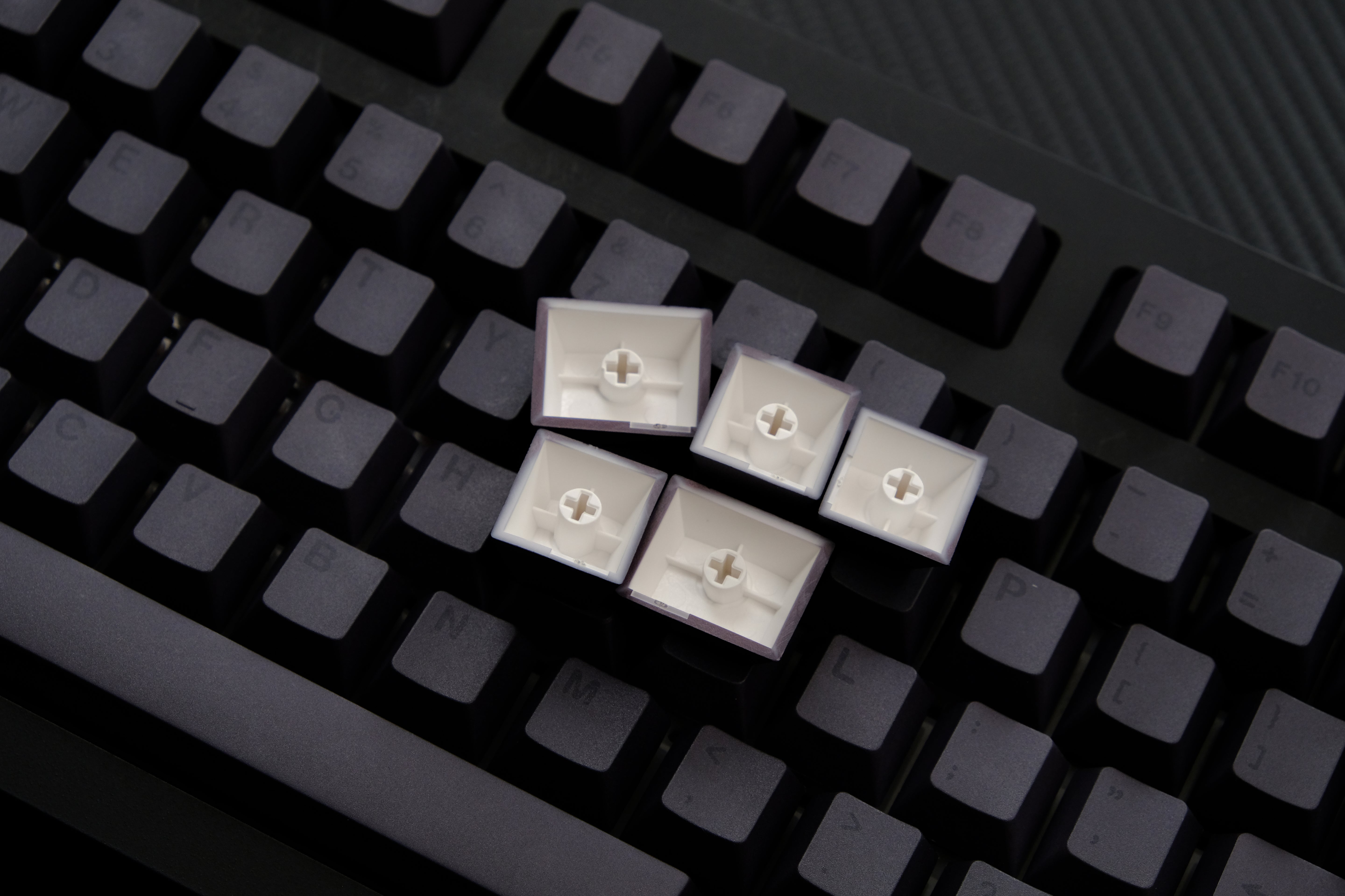 Minimalist Black Keycaps - Diykeycap