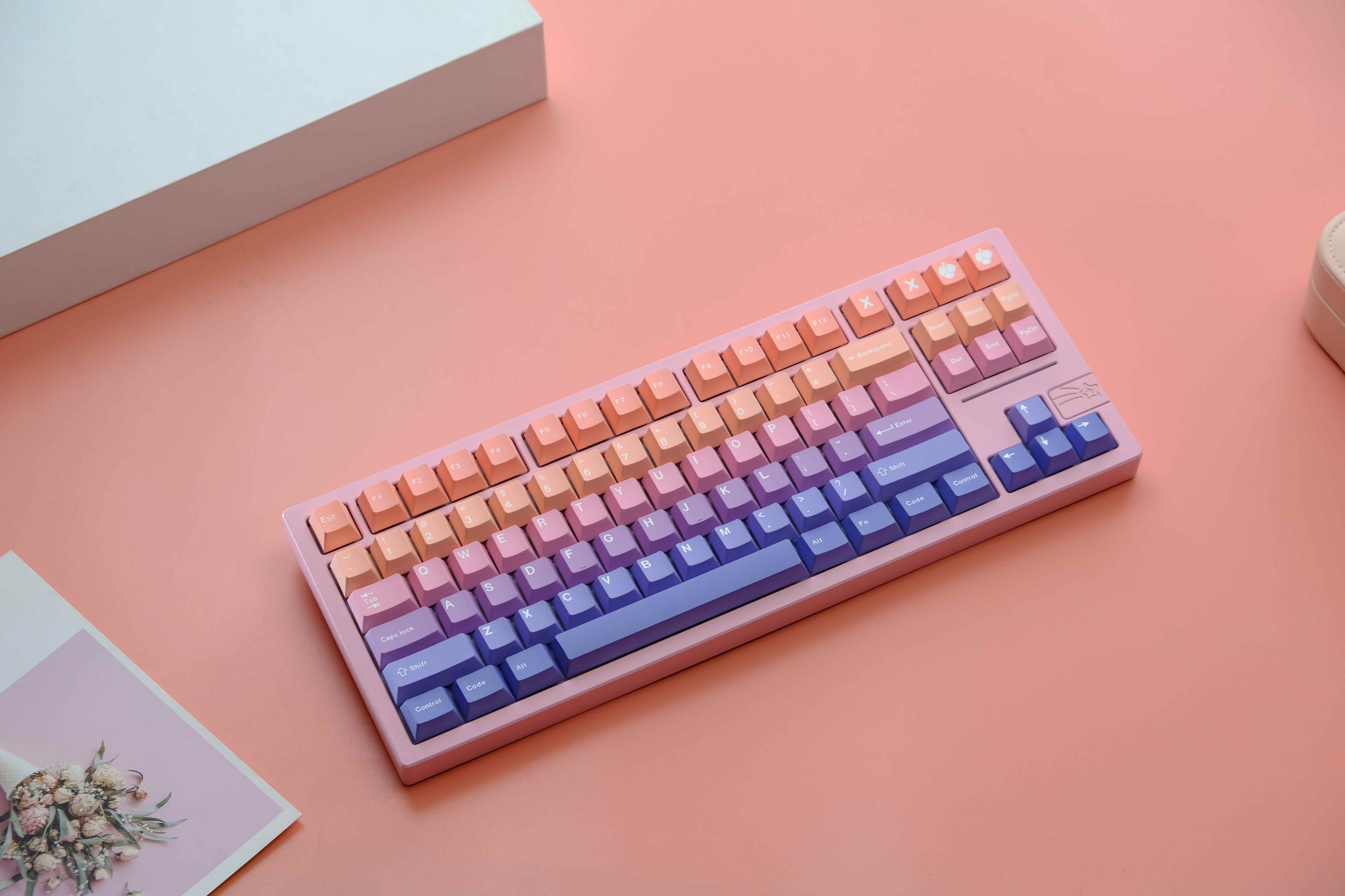 Gradient Dream PBT Keycaps